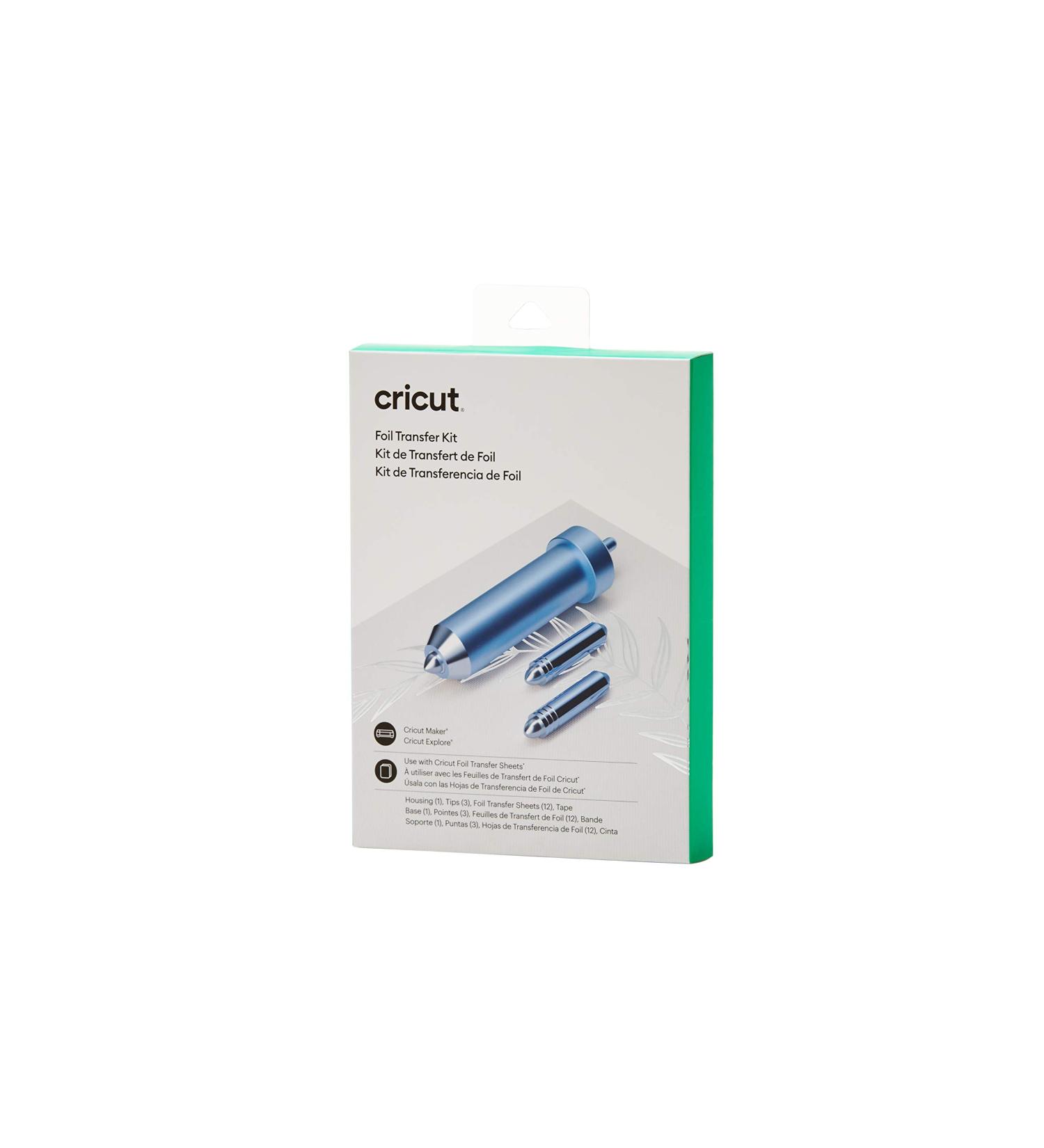 Cricut Foil Transfer Kit with 12 Sheets - 3-in-1 Tools for Cricut Maker & Explore Machines - Buy Online on SooperMarket.com