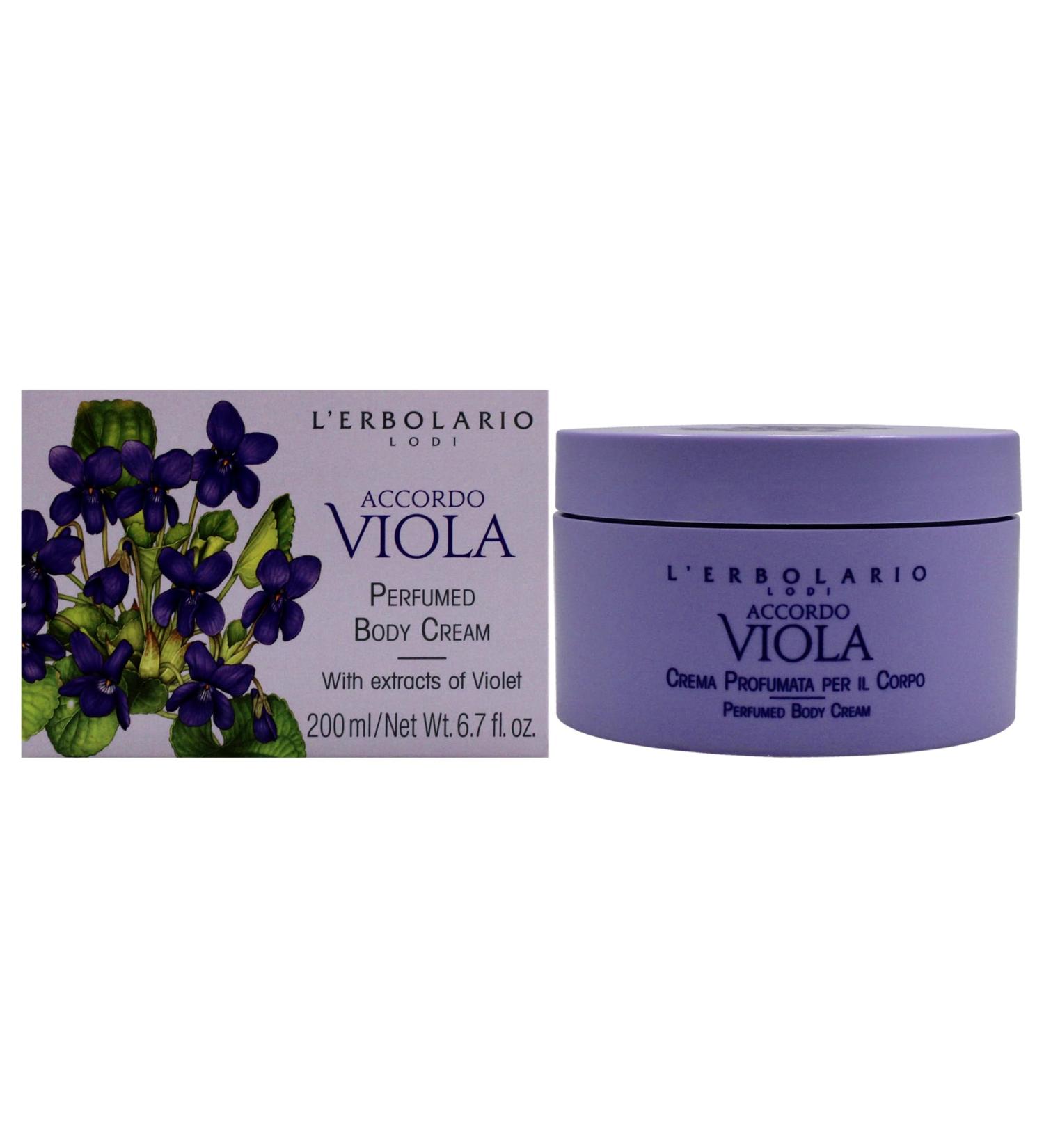 L'Erbolario Accordo Viola Body Cream 1 pack (1 x 200 ml)