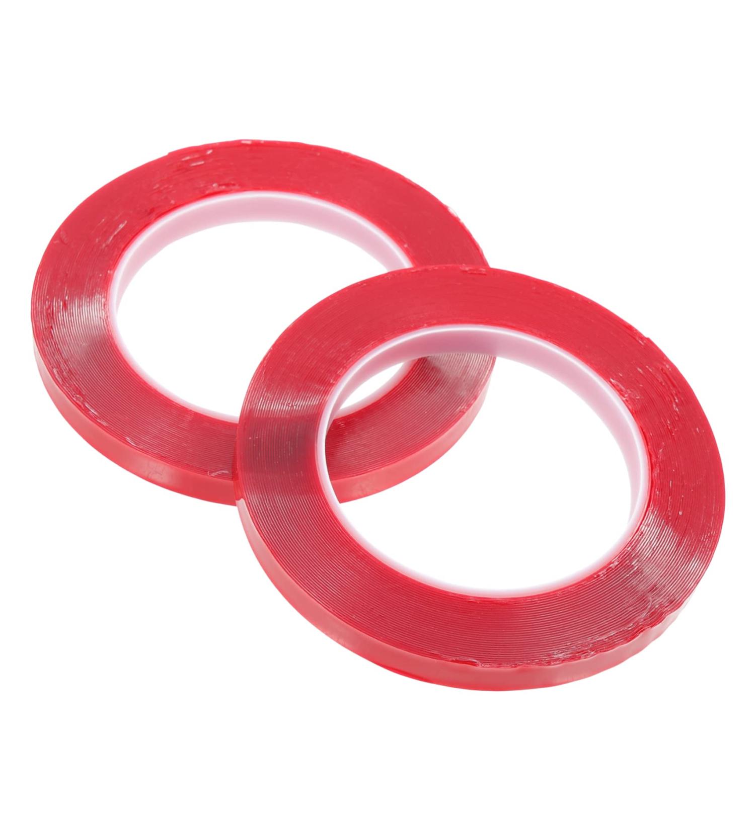 EXCEART Nail Tapes 2 Rolls high viscosity display Card No substrate acrylic nail glue nail art showing tape adhesive tape double sided tape no trace self adhesive nail display tapes - Buy Online on SooperMarket.com