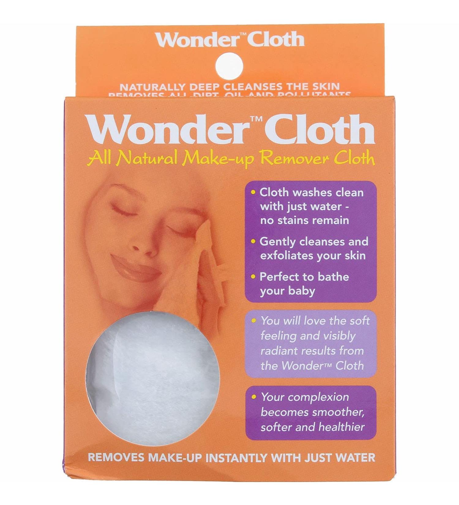 Wonder Cloth Makeup Remover (2 Pack) - Gentle Makeup Removal - 2 Count - Buy Online on SooperMarket.com