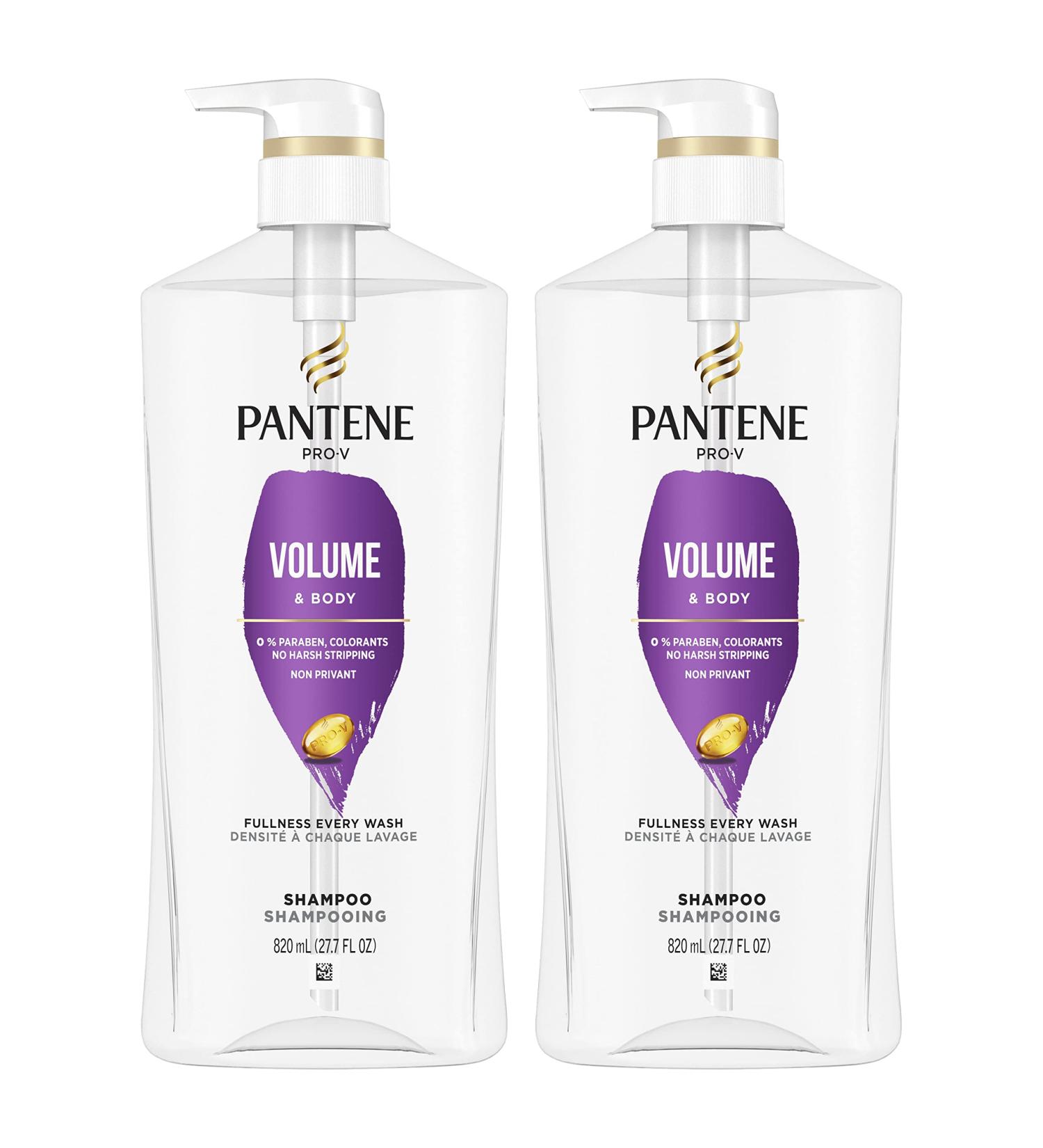 Pantene Volume & Body Twin Pack Shampoo + Hair Treatment for Fine Color-Treated Hair - Buy Online on SooperMarket.com
