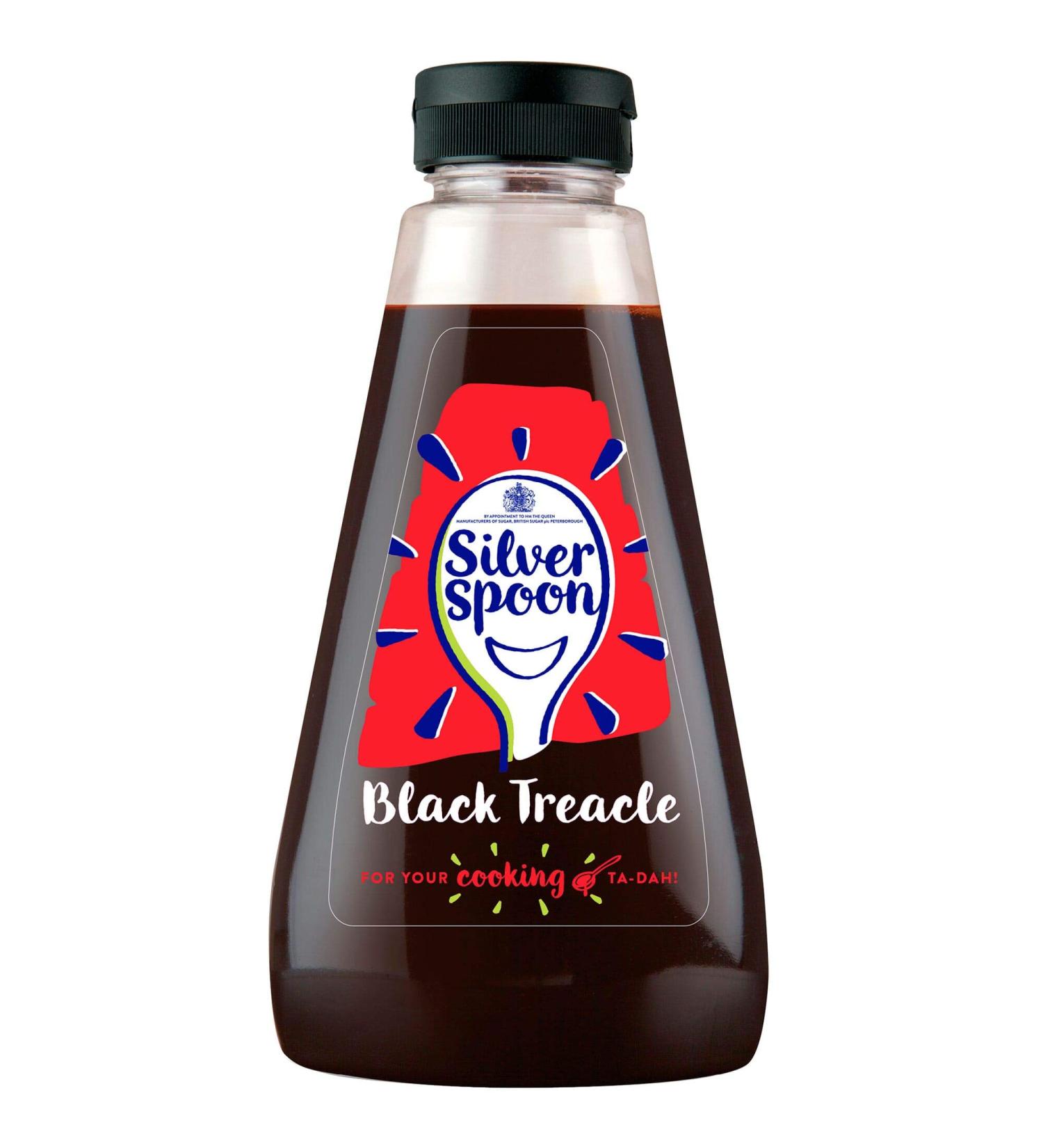 Silver Spoon Black Treacle Squeezy - 6x680g