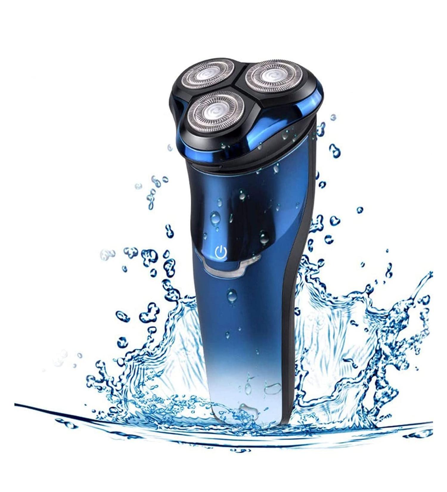 GeRRiT Electric Shaver | Rechargeable 3D Rotary Razor with Pop-Up Trimmer | IPX7 Waterproof for Ultimate Grooming - Buy Online on SooperMarket.com