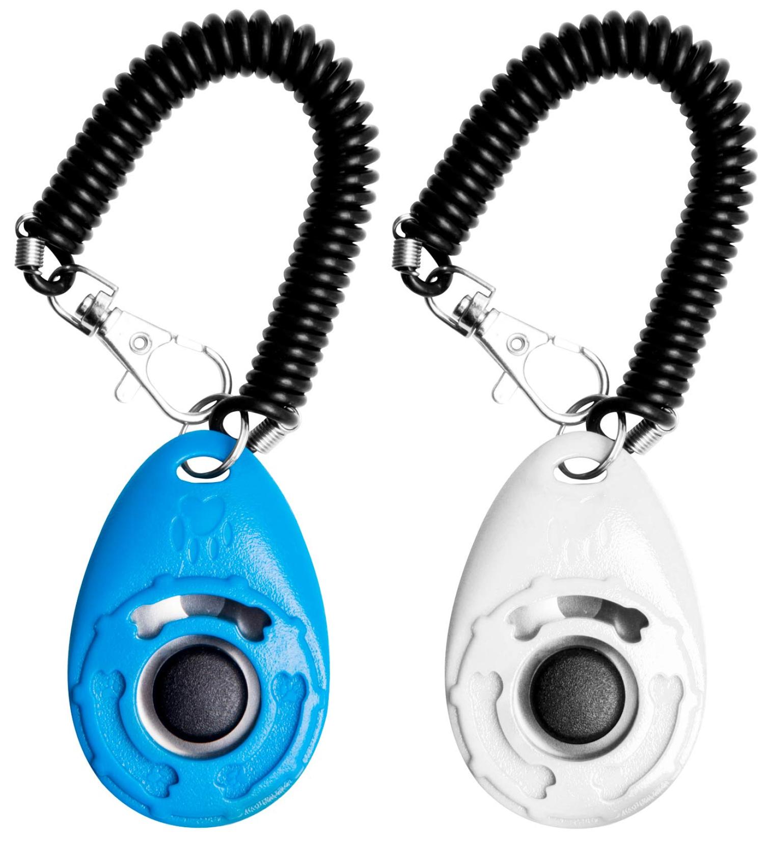 EcoCity 2-Pack Dog Training Clicker with Wrist Strap - Buy Online on SooperMarket.com