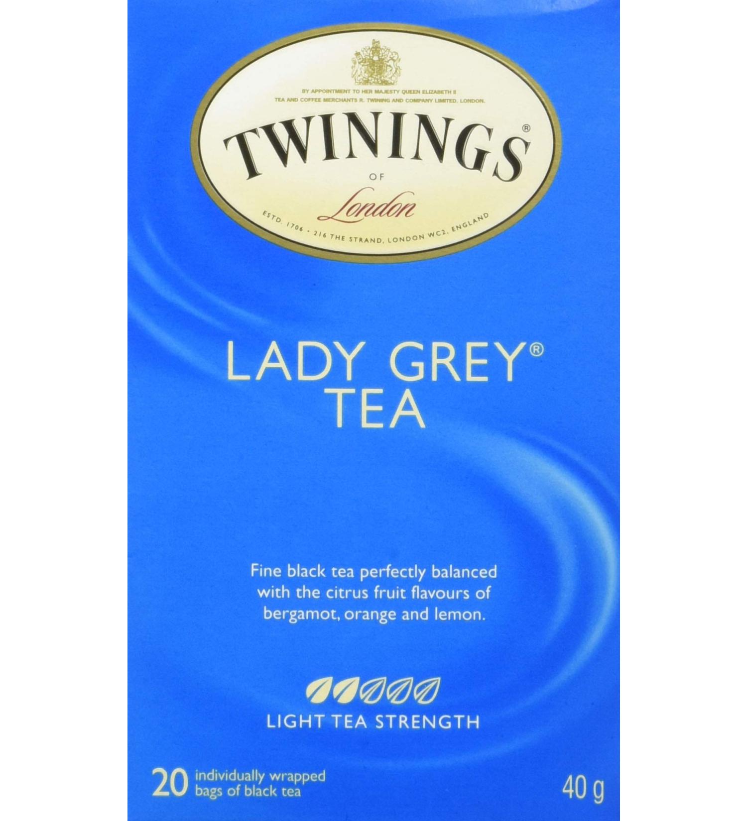 Twinings Lady Grey Tea / 20 Bag 1 41 - Buy Online on SooperMarket.com