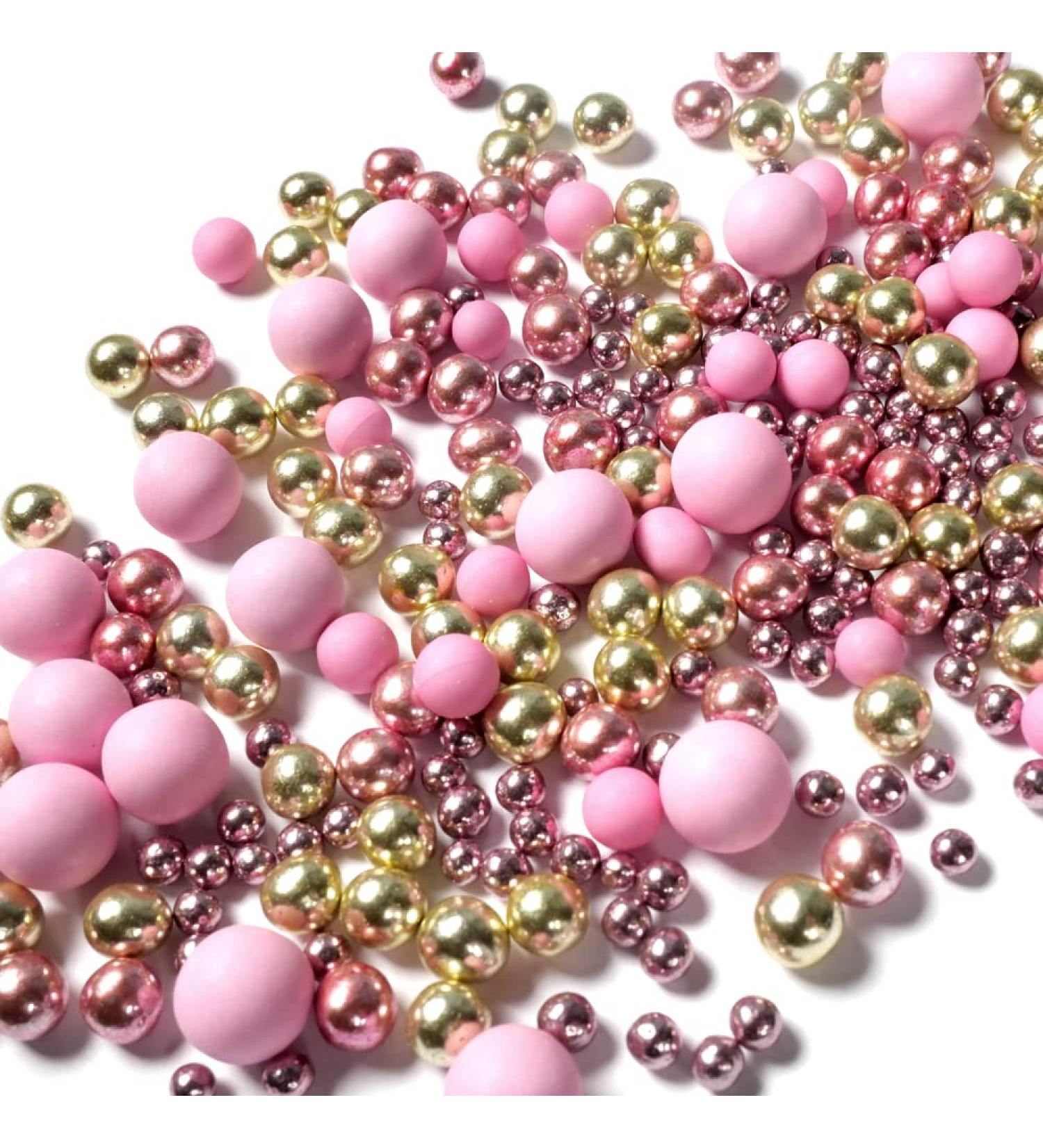 Streuselheld Schokomix Pink 40g - Premium Chocolate Sprinkles for Cakes Cookies & Pastries - International Shipping Available - Buy Online on SooperMarket.com