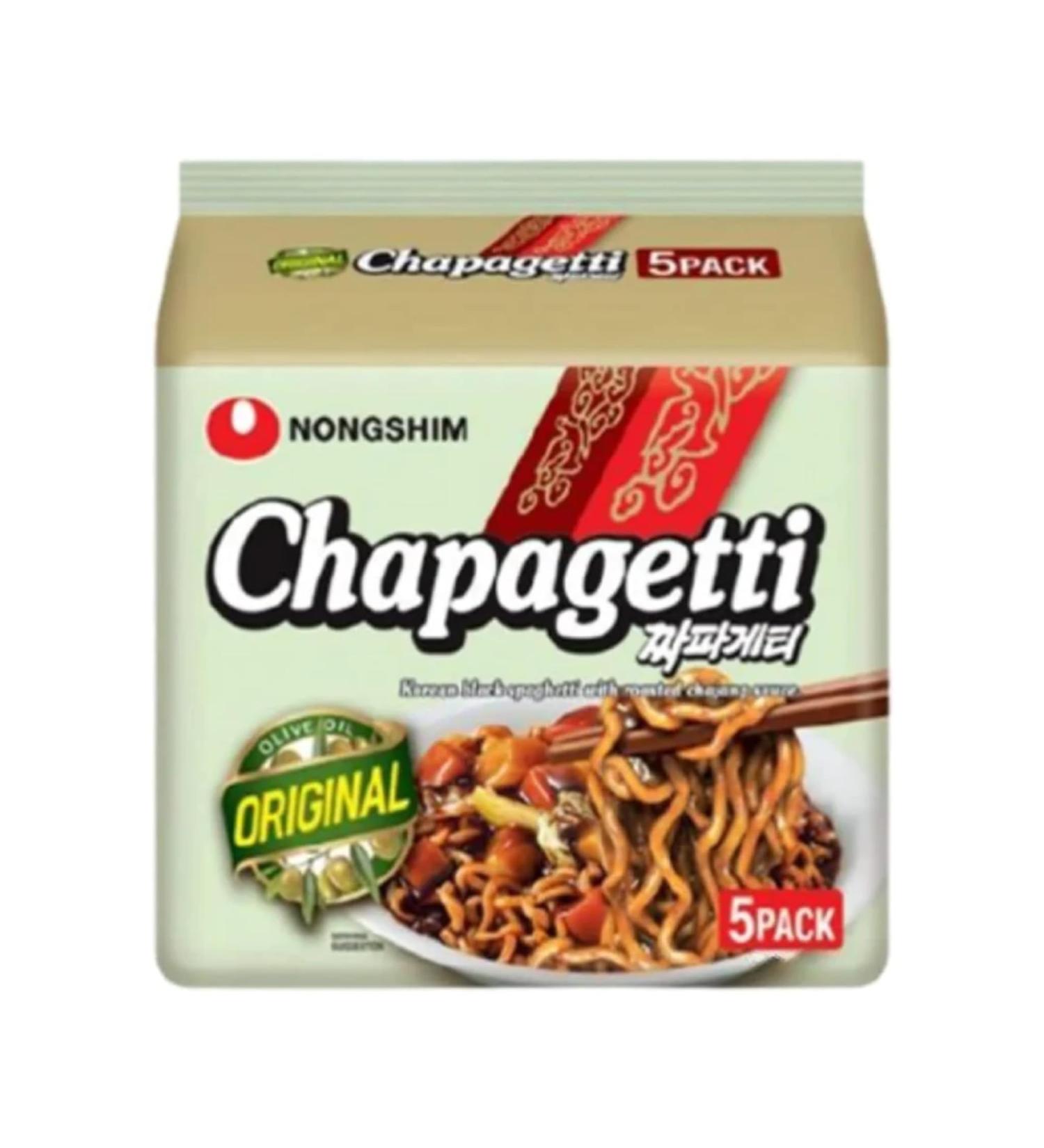 Nongshim Shin Chapaghetti 140g (Pack of 5) | Instant Korean Noodles Food - Buy Online on SooperMarket.com