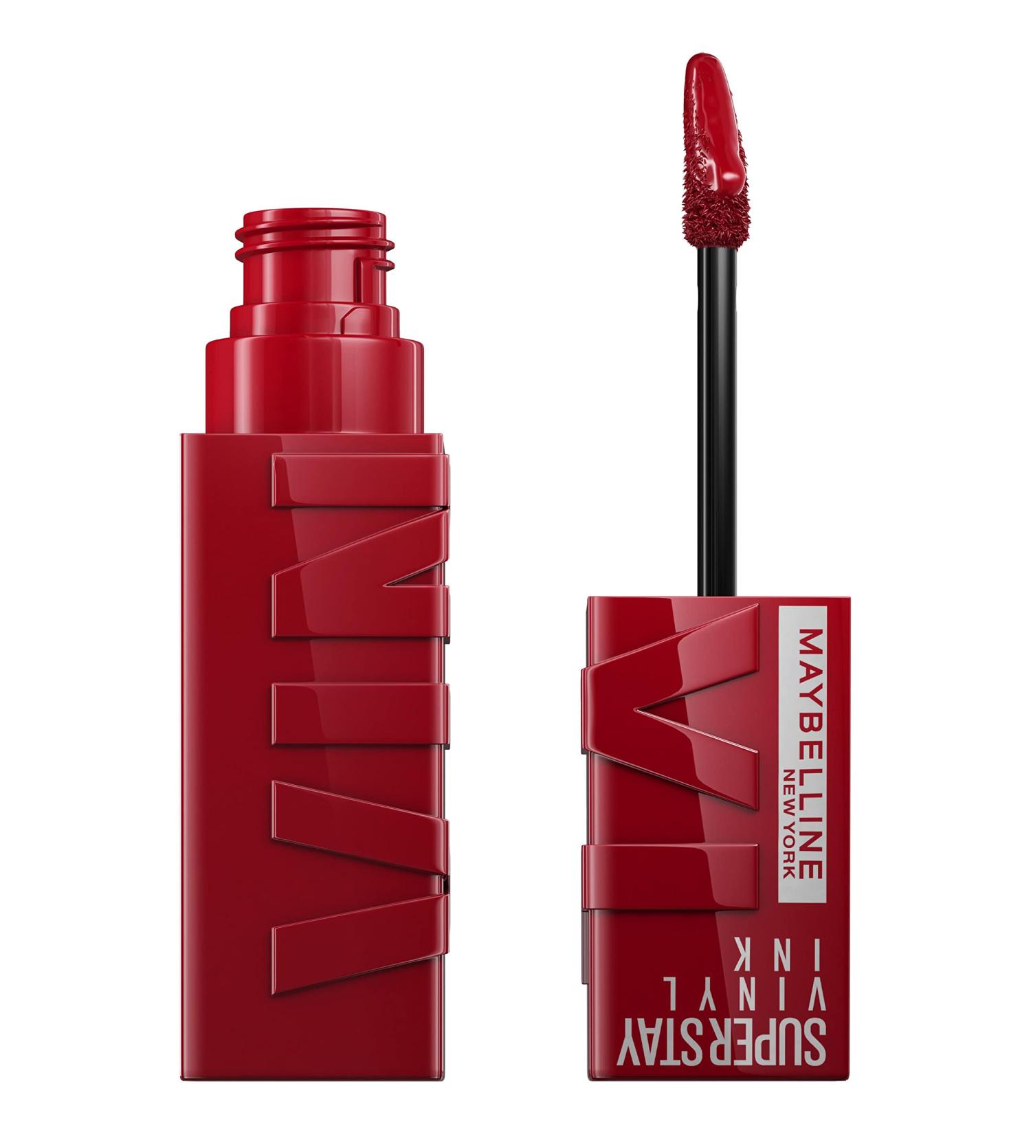 Maybelline New York Super Stay Vinyl Ink Liquid Lipstick - 16 Hour Hold Shiny Finish No. 10 Lippy 4.2ml | International Shipping Available - Buy Online on SooperMarket.com
