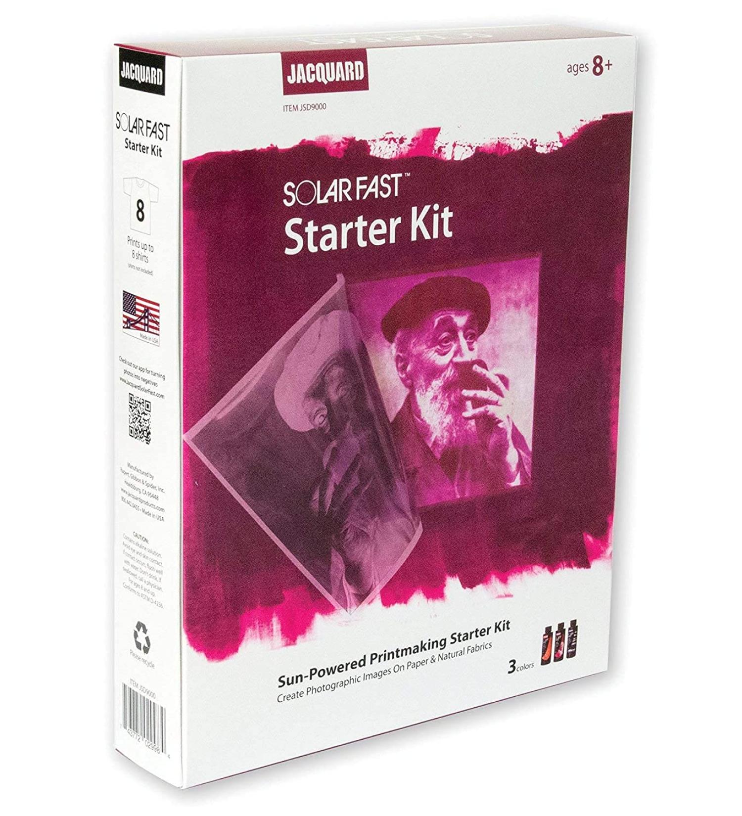 Jacquard Solarfast Starter Kit - Sun-Powered Fabric Printing Solution - Buy Online on SooperMarket.com
