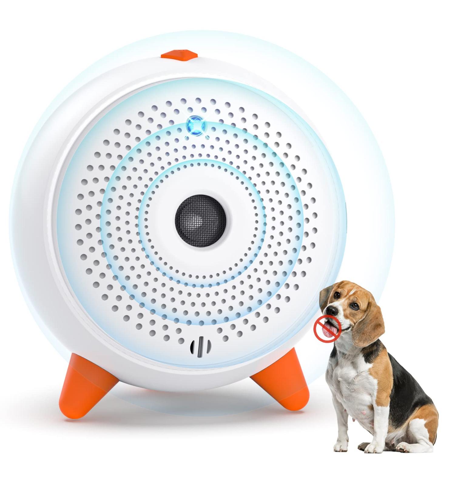 Anti Barking Device Auto Dog Barking Deterrent Devices Ultrasonic Dog Control Stop Dog Barking Device Ultrasonic Anti Dog Barking Pet Gentle Anti Barking Device for Small Large Dogs Indoor Outdoor White#0108HJU - Buy Online on SooperMarket.com