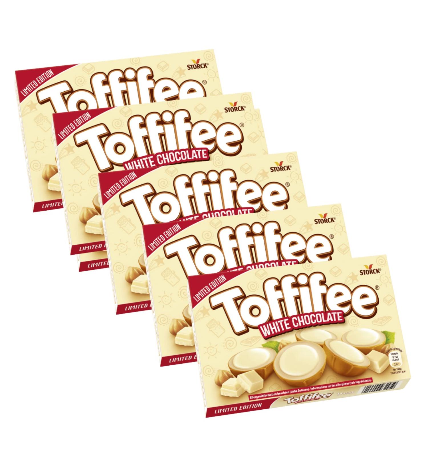5 x Toffifee White Chocolate "Limited Edition" 125 g