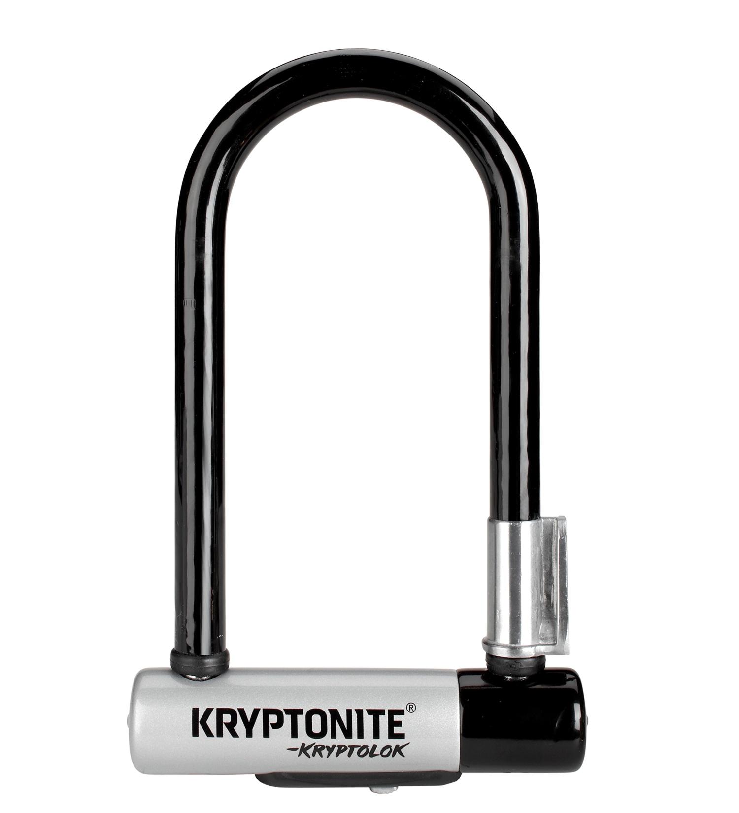 Kryptonite Kryptolok Mini-7 12.7mm U-Lock Bicycle Lock - Black - Buy Online on SooperMarket.com
