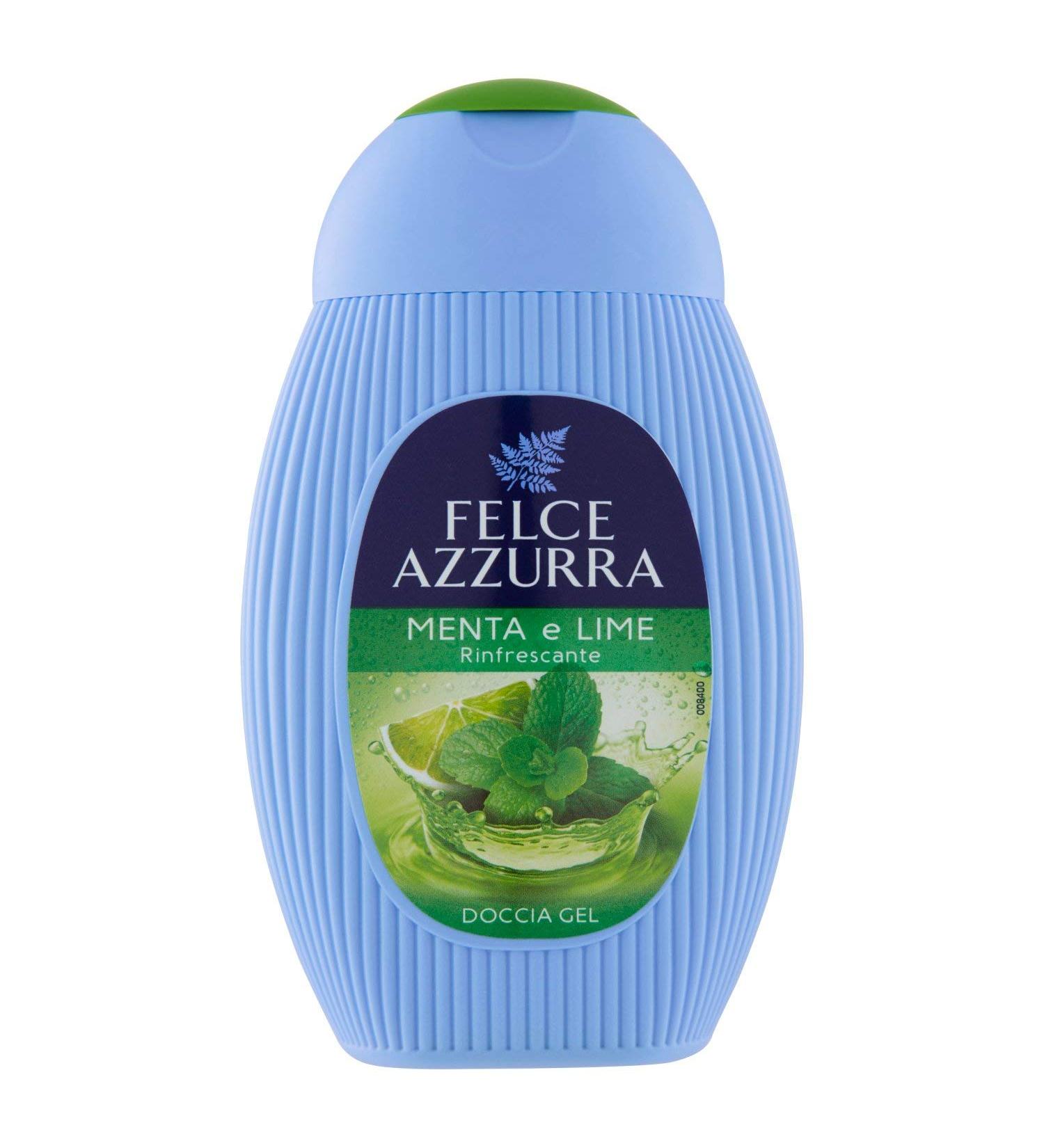 Farce Azzurra Docciagel Mint & Lime - 6x250ml - Refreshing Shower Gel - 1500ml - International Shipping Available - Buy Online on SooperMarket.com