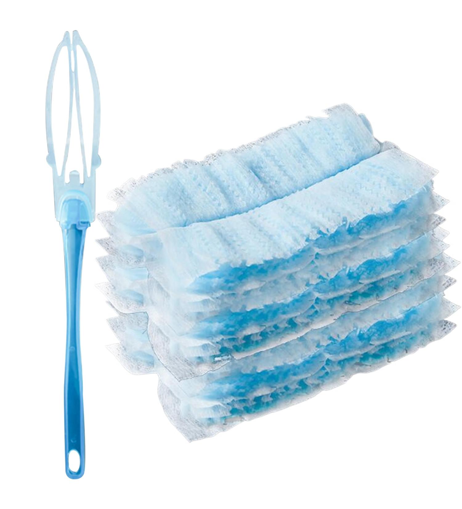 8 PCS Duster Refill Microfibre Dusters Refills Electrostatic Adsorption Dusting Tools with 1 Handle Duster Disposable Replacement Dusters for Cleaning Home Office Furniture Dusters for Clean - Buy Online on SooperMarket.com