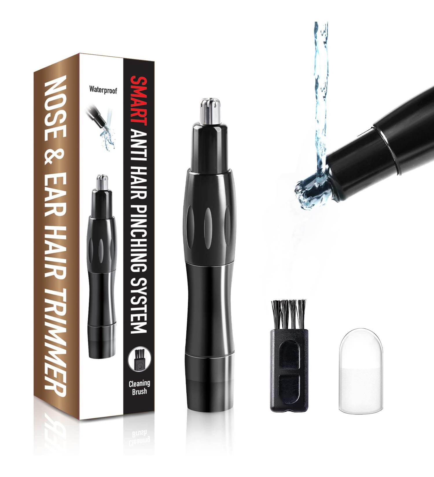 Unisex Nose Hair Trimmer - 20-in-1 Grooming Tool Waterproof & Hypoallergenic Easy Clean & Portable Cordless with One-Button Design - Buy Online on SooperMarket.com