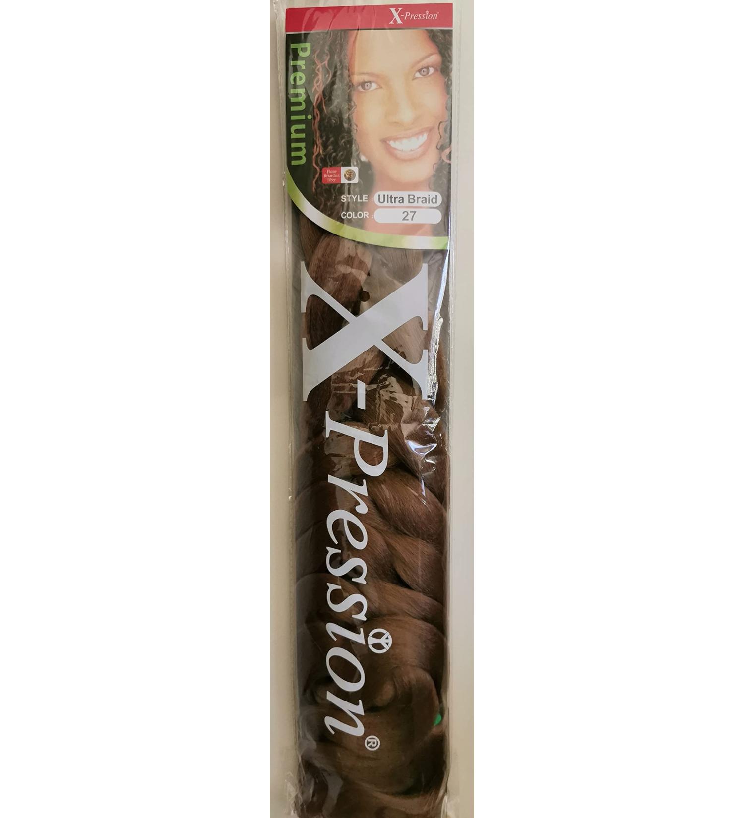 X-pression Premium Original Ultra Braid. - Colour 27 (Pack of 3) 27 Pack Of 3