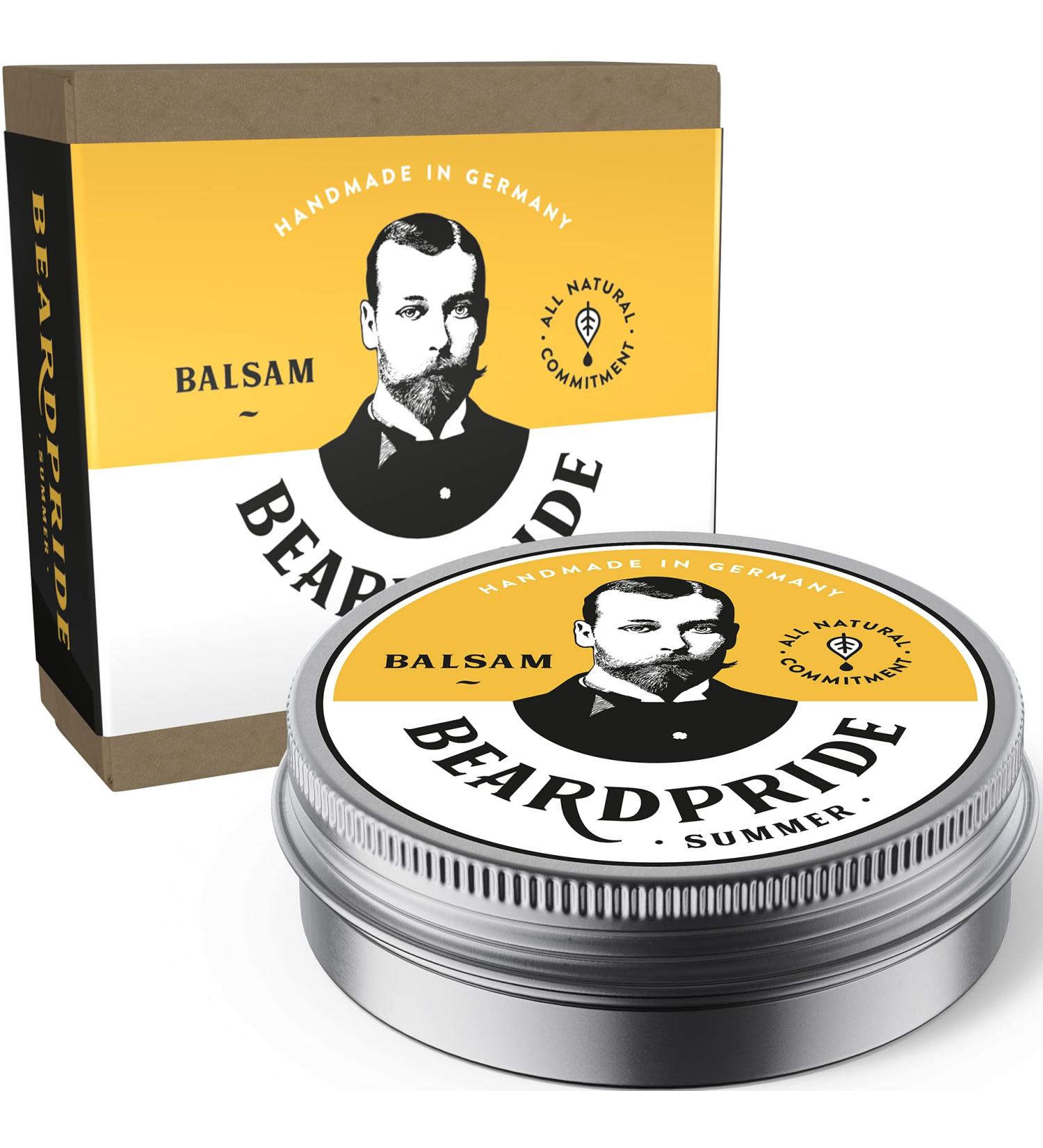 Beardpride Beard Balm - Original Beard Care with Natural Shea Butter | 55g | Perfect Gift for Men | International Shipping Available - Buy Online on SooperMarket.com
