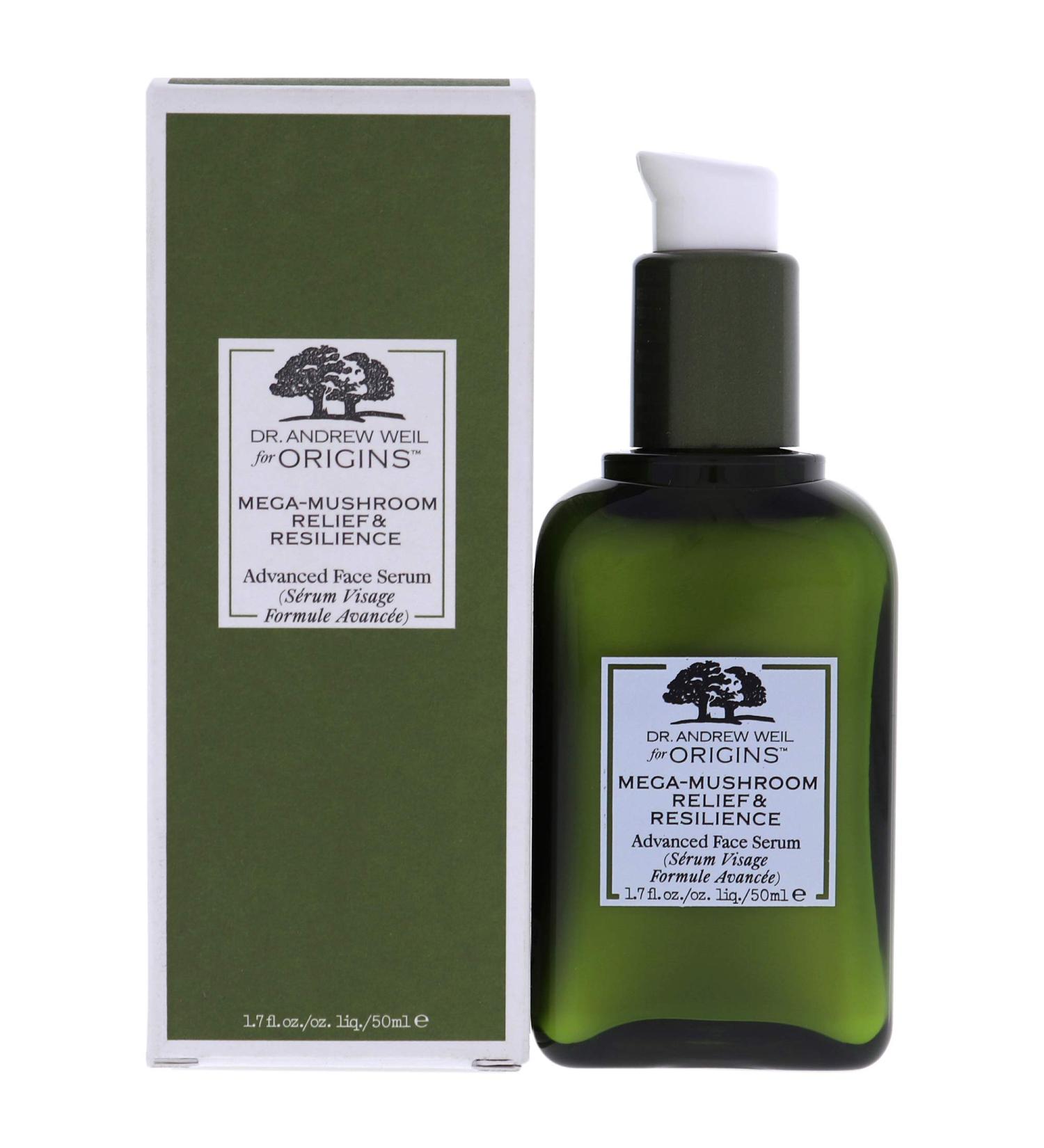 Origins Dr. Andrew Weil Mega-Mushroom Skin Relief Face Serum 50ml - 1.7 Fl Oz (Pack of 1) | Soothing Advanced Formula | I0110390 - Buy Online on SooperMarket.com