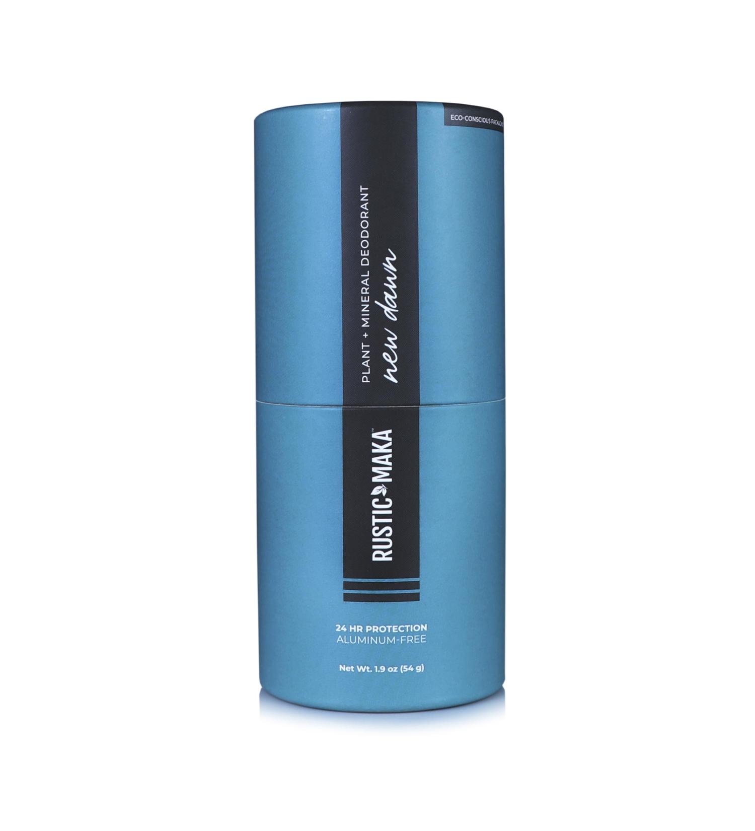 Rustic MAKA Natural Deodorant New Dawn ECO-Conscious Packaging Free of Aluminum Baking Soda & Parabens 1.9 oz Synthetic Fragrance-Free Cruelty-Free Certified - Buy Online on SooperMarket.com