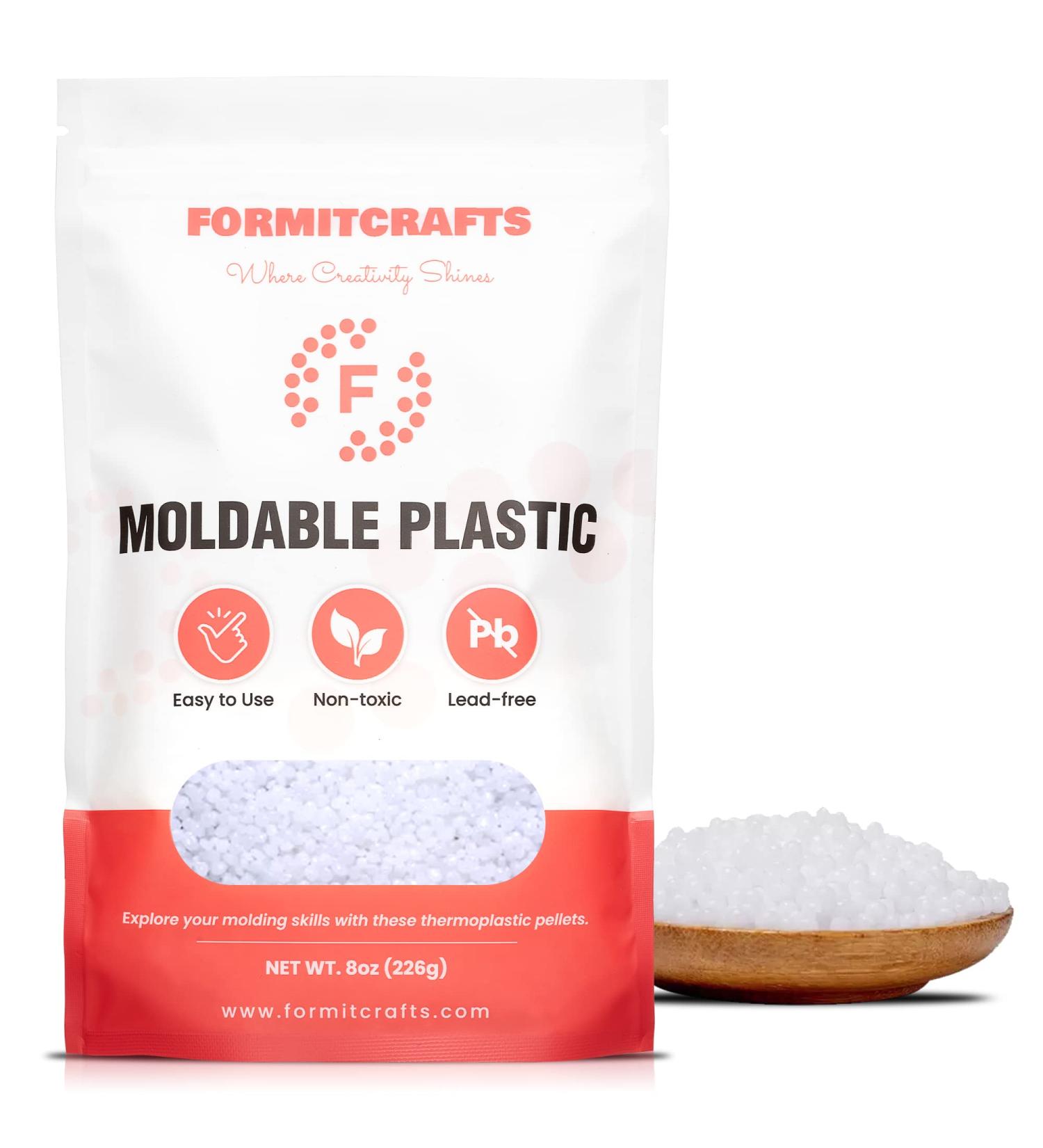 1lb Polymorph Plastic Pellets from Spain - Reusable Moldable Beads for Modeling, Crafts, Sculpting, and Cosplay - Buy Online on SooperMarket.com