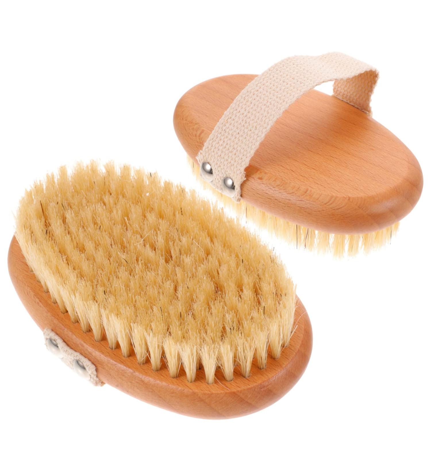 FRCOLOR 2pcs Handheld Body Brush & Massage Scrubber - Skin Care & Household Bath Accessory - Buy Online on SooperMarket.com