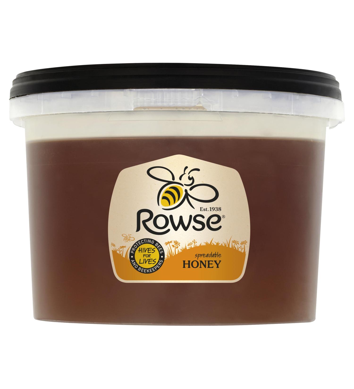 Rowse Clear Honey Tub 3.17kg - Buy Online on SooperMarket.com