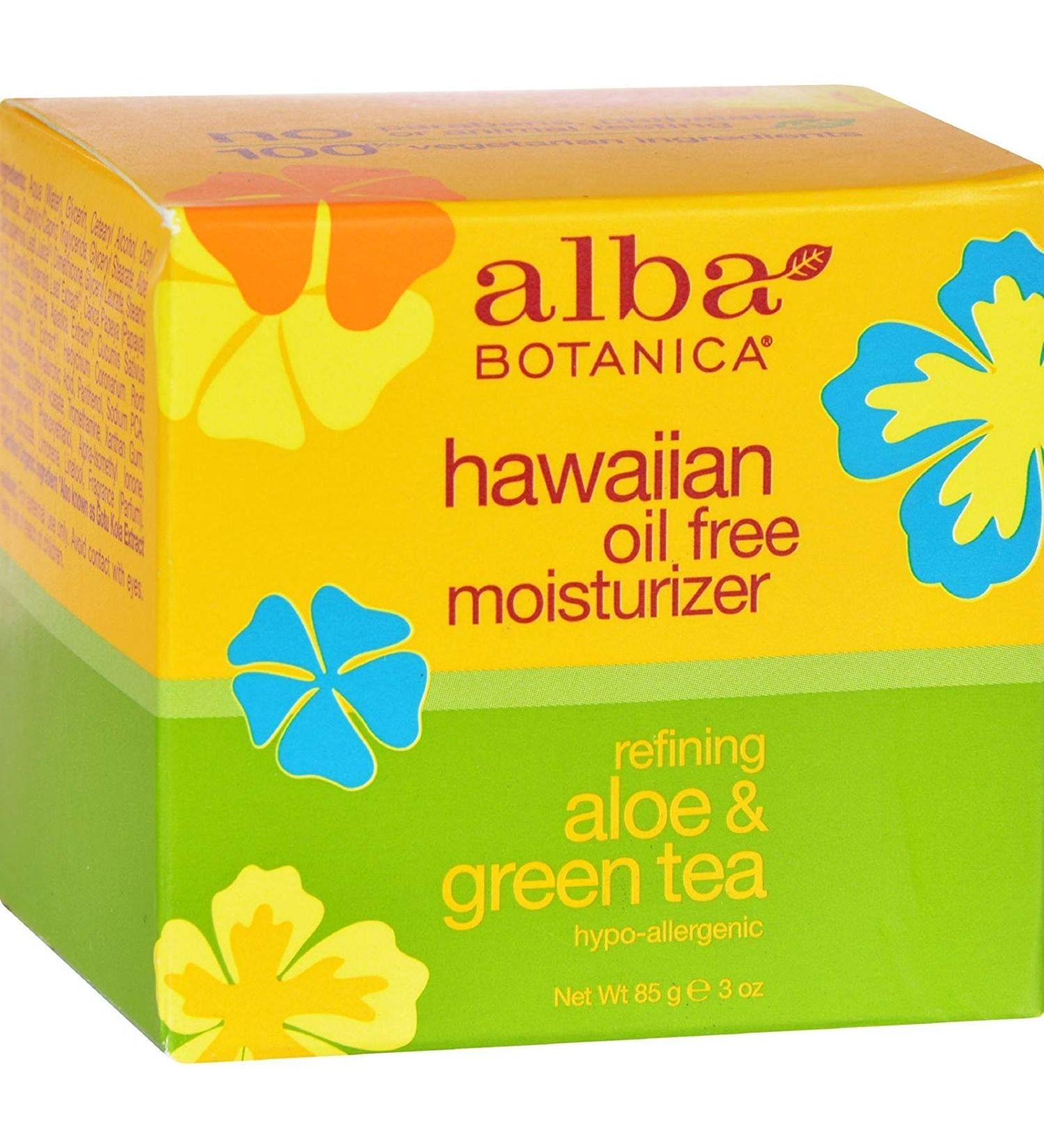 ALBA BOTANICA Moist Oil FR Aloe&GRN Tea  3 FZ
