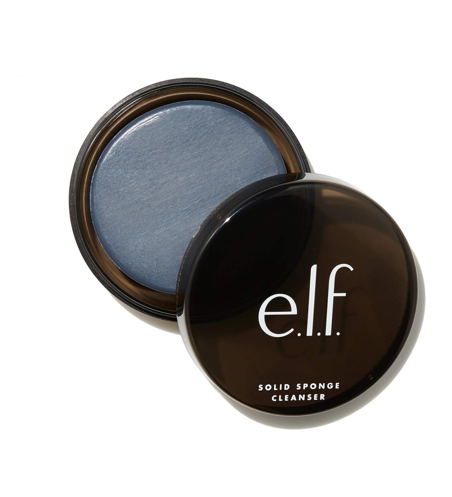 e.l.f. Solid Brush and Sponge Cleanser with Travel Case  1.56 Ounce 1.56 Ounce (Pack of 1)