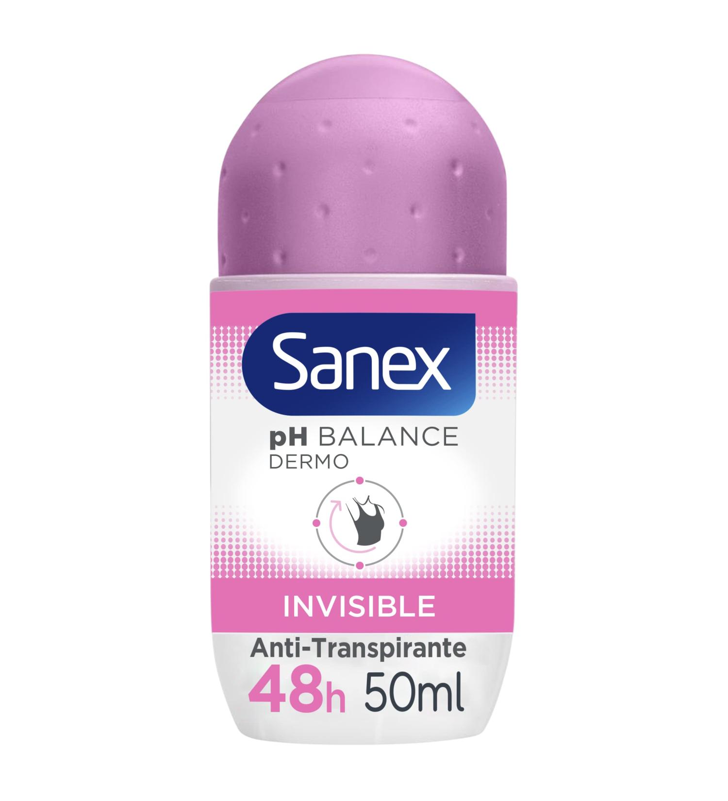 Sanex 50ml Invisible Deodorant Roll-On - Long-Lasting Protection - Buy Online on SooperMarket.com