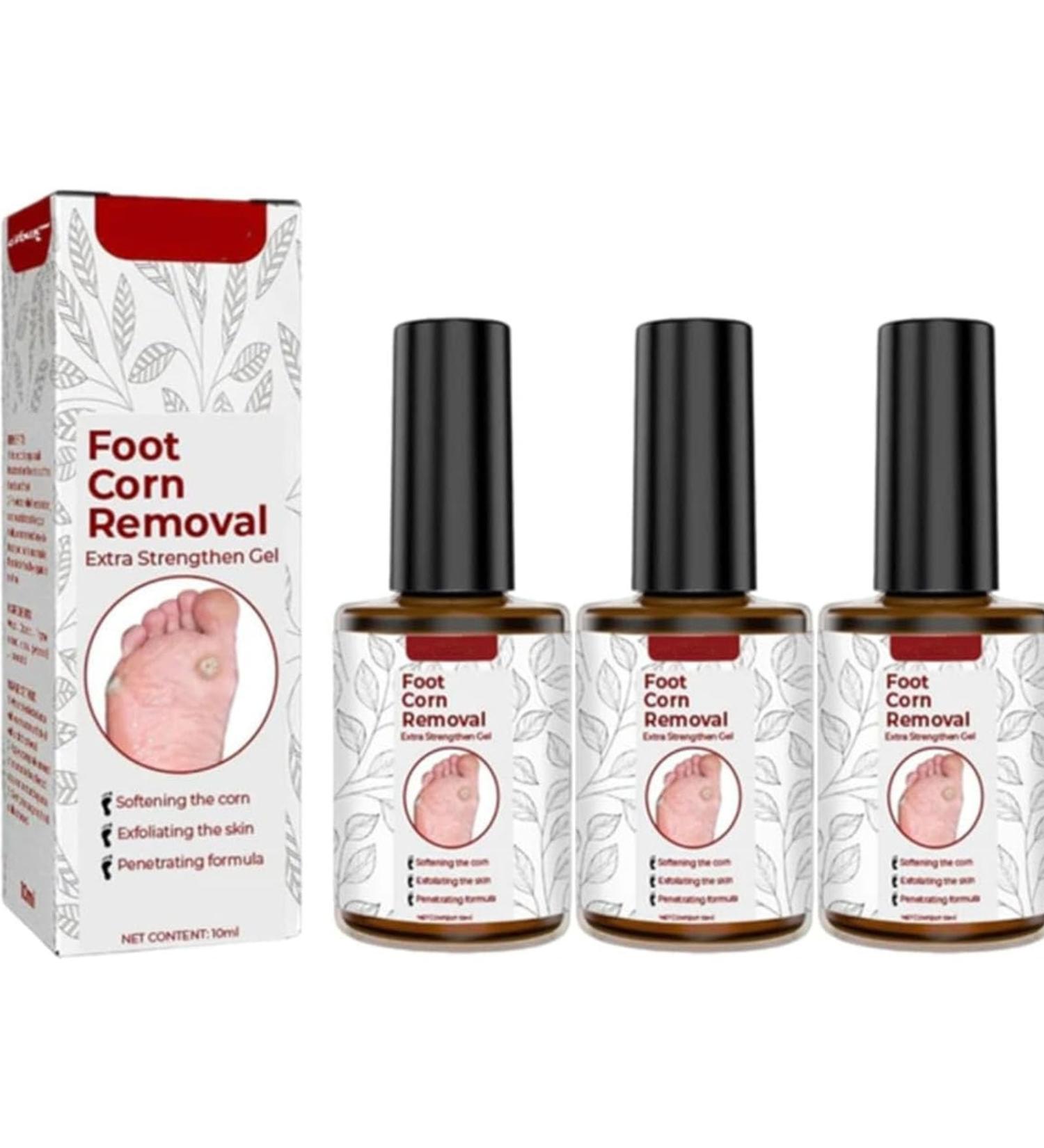 Xebular Foot Corn Removal Gel - Extra Strength Liquid for Toes - Callus & Corn Remover (3 PCS) - Buy Online on SooperMarket.com