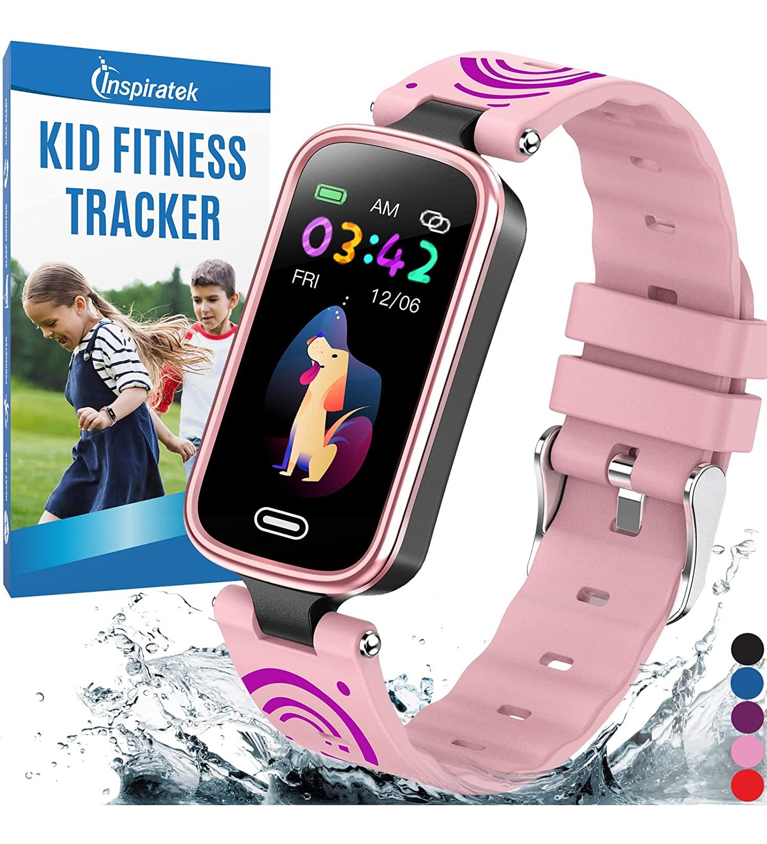 MorePro Kids Fitness Tracker for Girls Boys with Blood Oxygen Monitor  Body Temperature DIY Screen Smart Watch with Heart Rate Sleep Monitor  SpO2 IP68 Waterproof Pedometer. Pink - Buy Online on SooperMarket.com