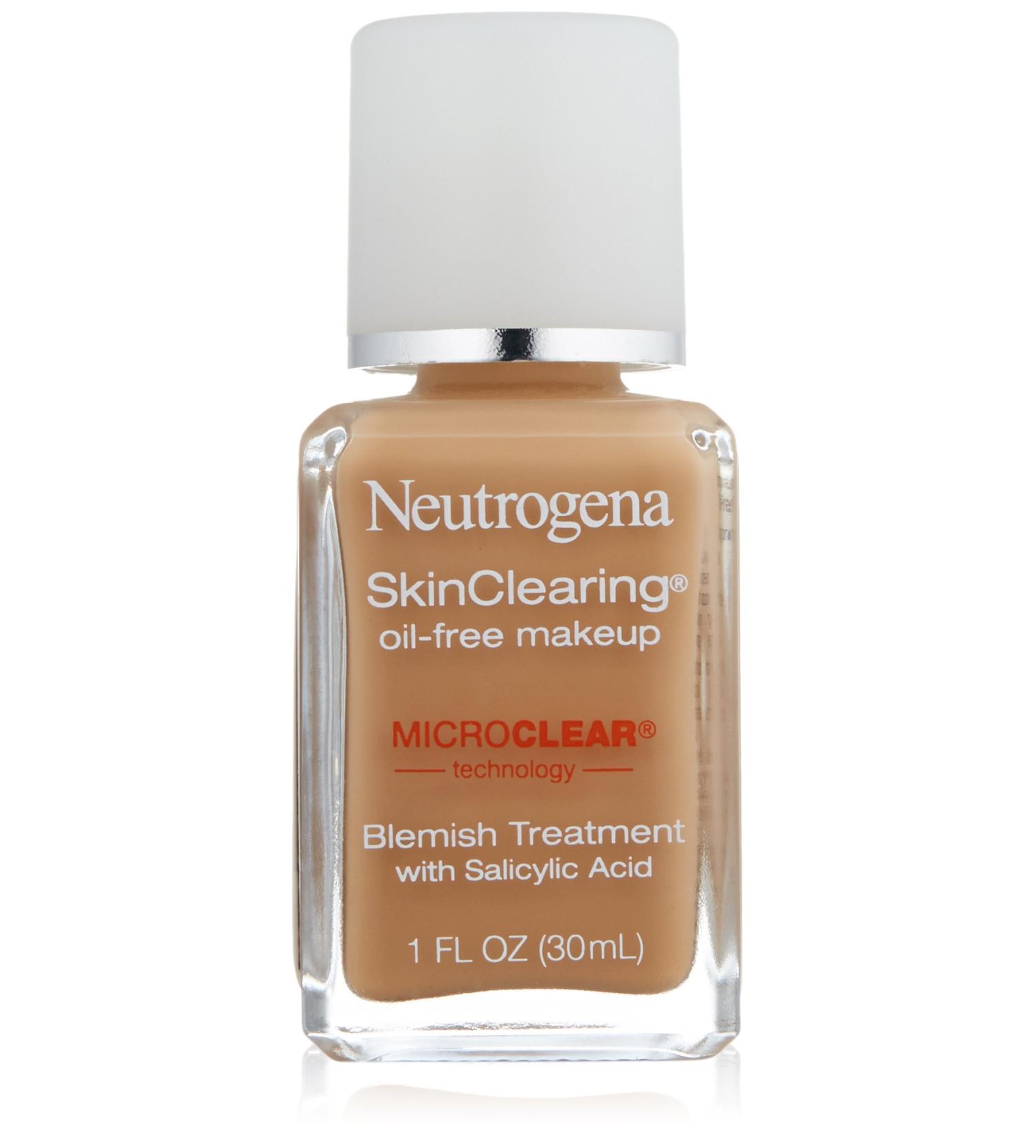 Neutrogena Skin Clearing Liquid Makeup Honey Beige 110 - 1 fl oz - Buy Online on SooperMarket.com