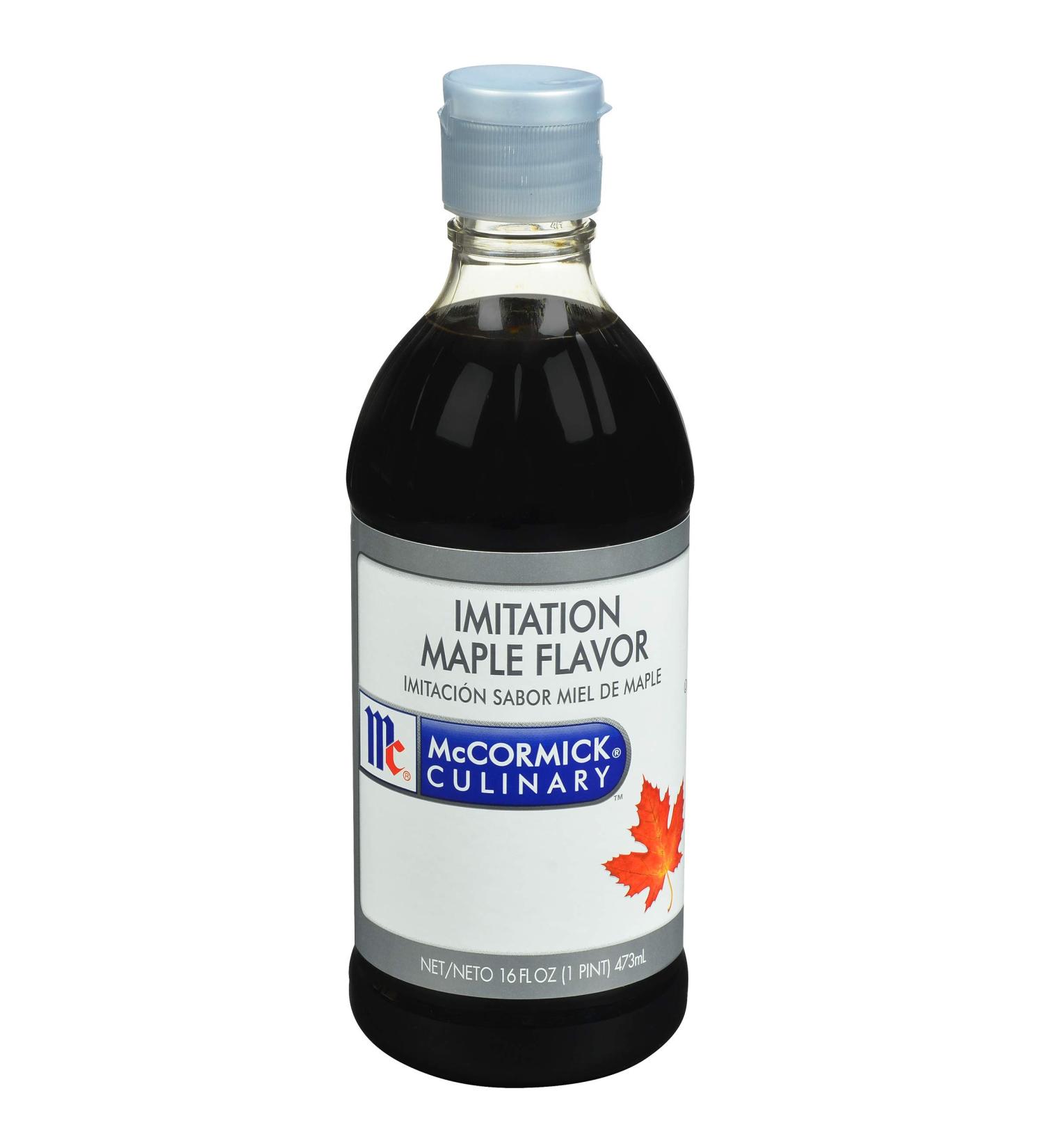 McCormick Culinary Imitation Maple Flavoring 16 fl oz - Baking Extract for Pancakes, Coffee, Cakes & More - Buy Online on SooperMarket.com