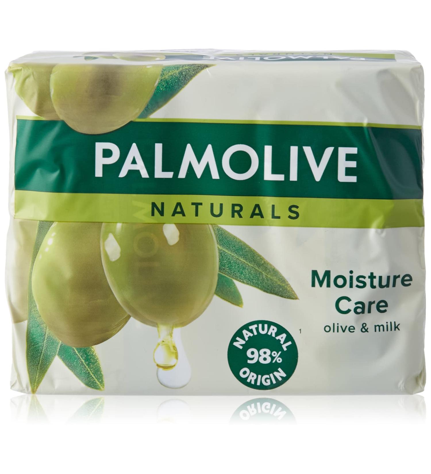 Palmolive Naturals Moisture Care Olive & Milk Soap - Pack of 4 - Buy Online on SooperMarket.com