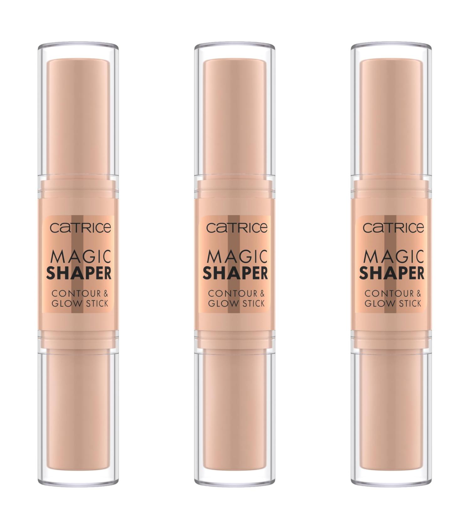 Catrice Magic Shaper Contour & Glow Stick - Vegan Contour Pen No. 060 | 3-Pack Natural & Perfume-Free 9g Each - Define & Glow Instantly - Buy Online on SooperMarket.com
