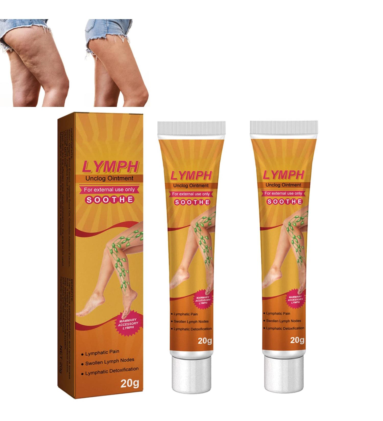 VisTapex 2Pcs Mediginger Antiswelling Ointment for Lymphcare and Detoxing - Buy Online on SooperMarket.com