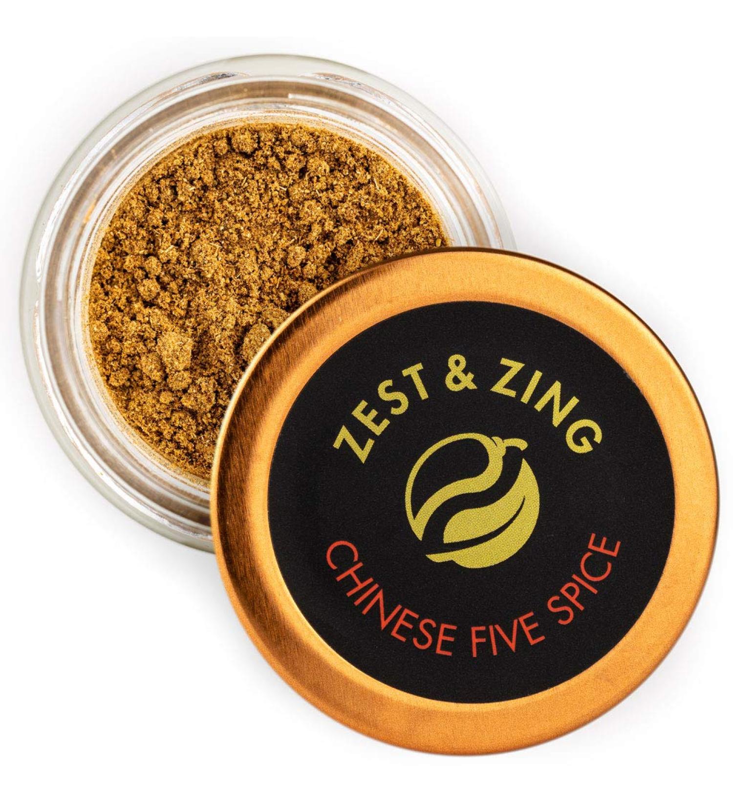 Chinese Five Spice (Ground) 20g Spice Jar - Premium Spices by ZEST & ZING. Fresher Convenient Stackable Spice Jars. Chinese 5 - Buy Online on SooperMarket.com