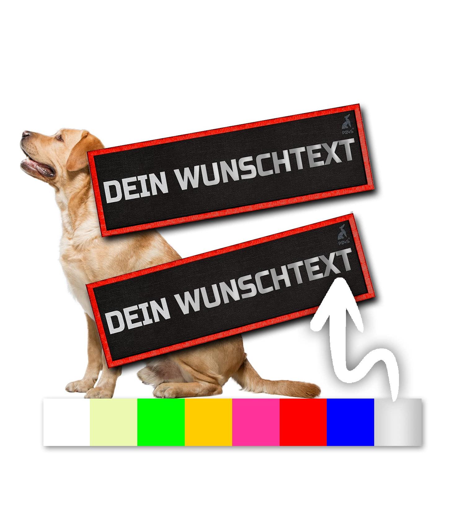 Personalized Large Red P24S K9 Dog Harness - 2 Pieces with Velcro Stickers for Medium & Large Dogs - Buy Online on SooperMarket.com