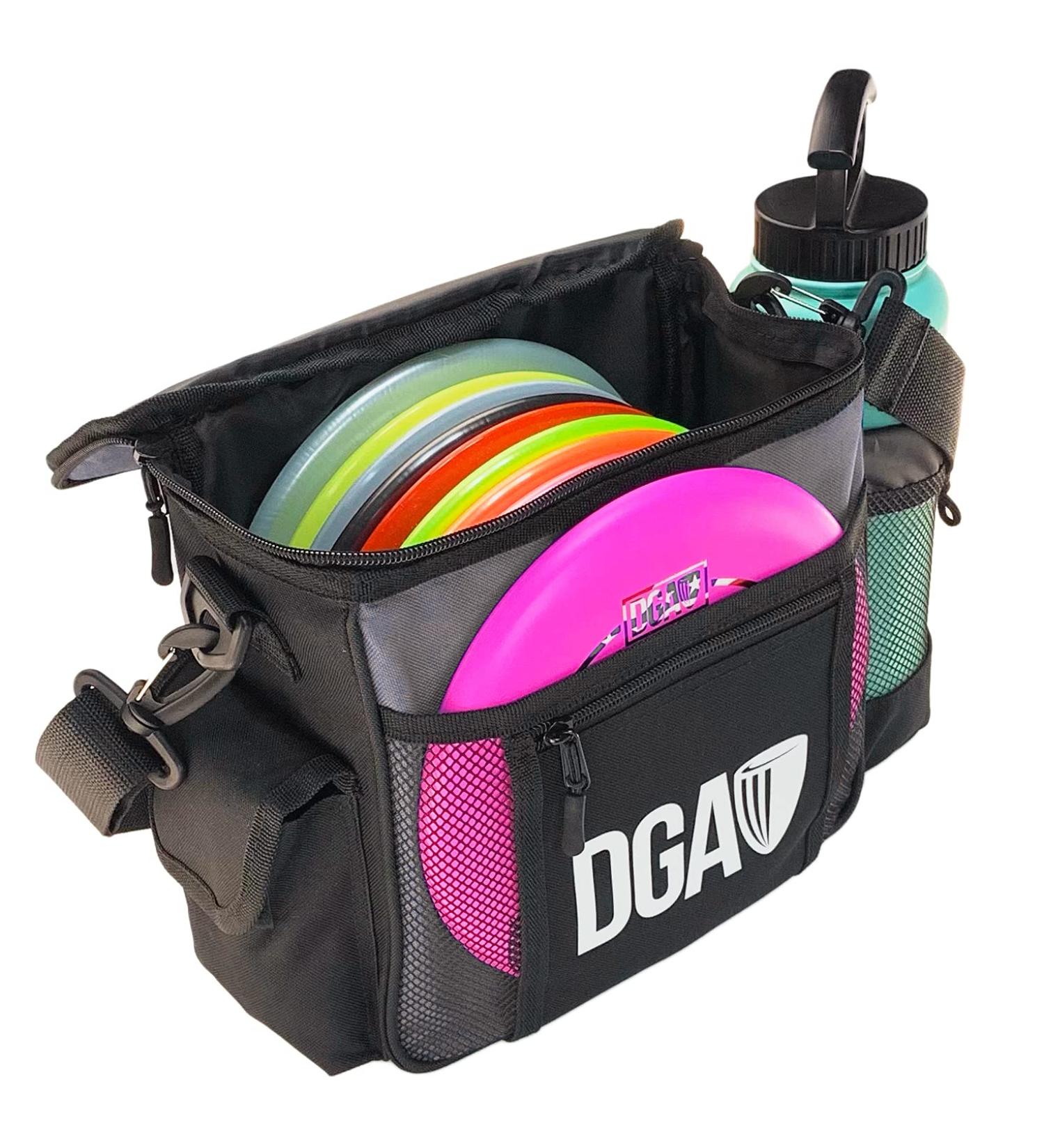 DGA Starter Disc Golf Bag - Grey | Holds 8-10 Discs | 5 Pocket Design - Buy Online on SooperMarket.com