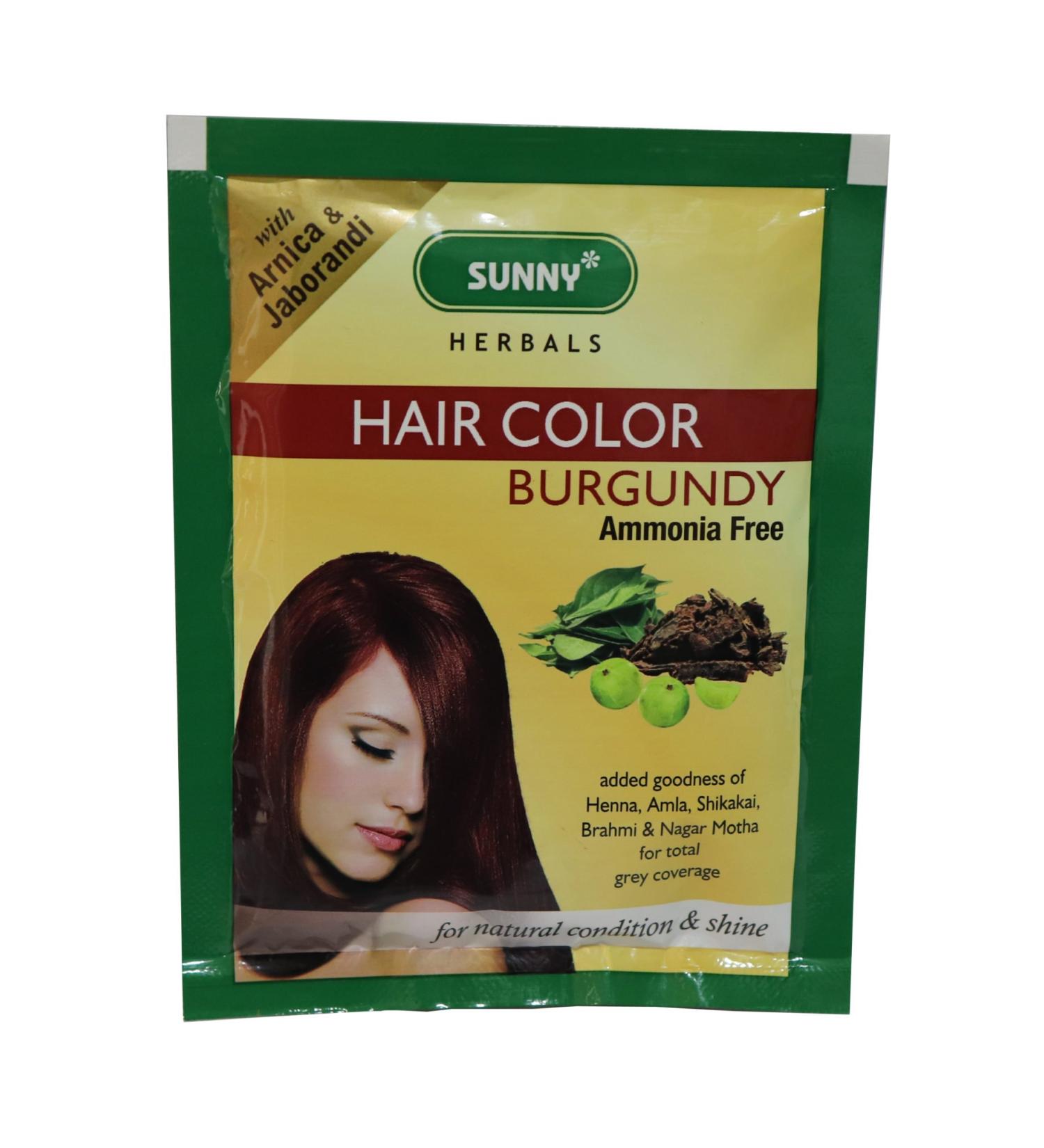 Bakson's Heena Powder Hair Dye Naturally Nourishing Hair Color