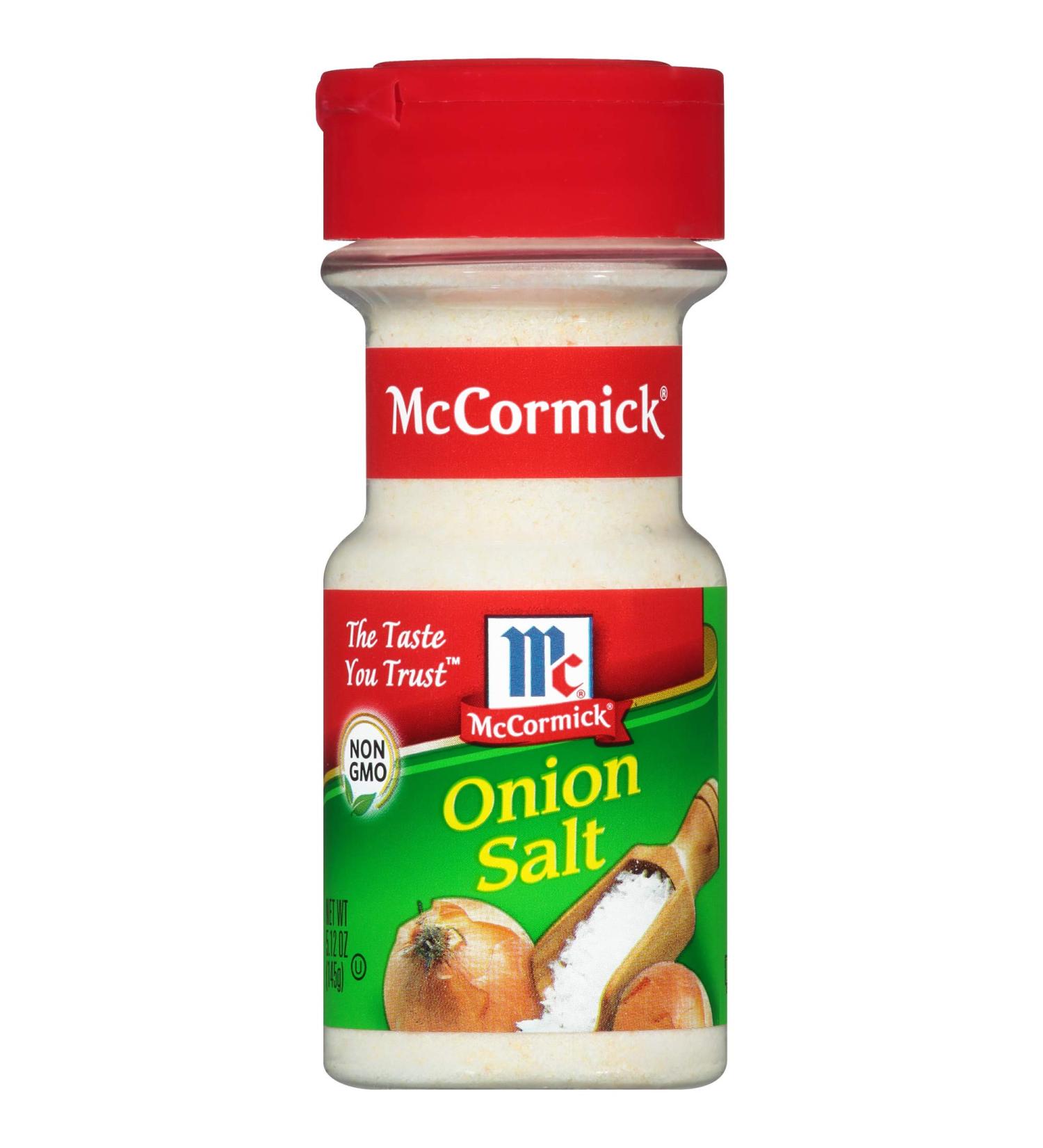 McCormick Onion Salt Seasoning 5.12 oz (526561) - Buy Online on SooperMarket.com