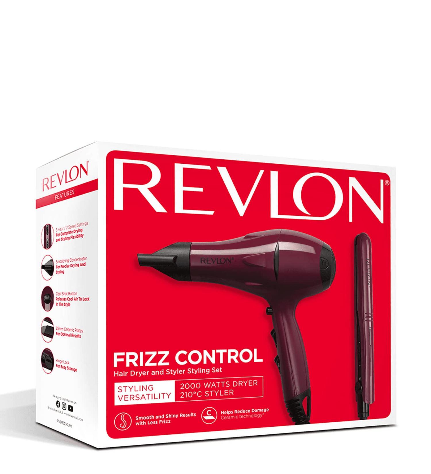 Revlon Frizz Control Styling Set - 1 Count (Pack of 1) - Various Shades - Buy Online on SooperMarket.com