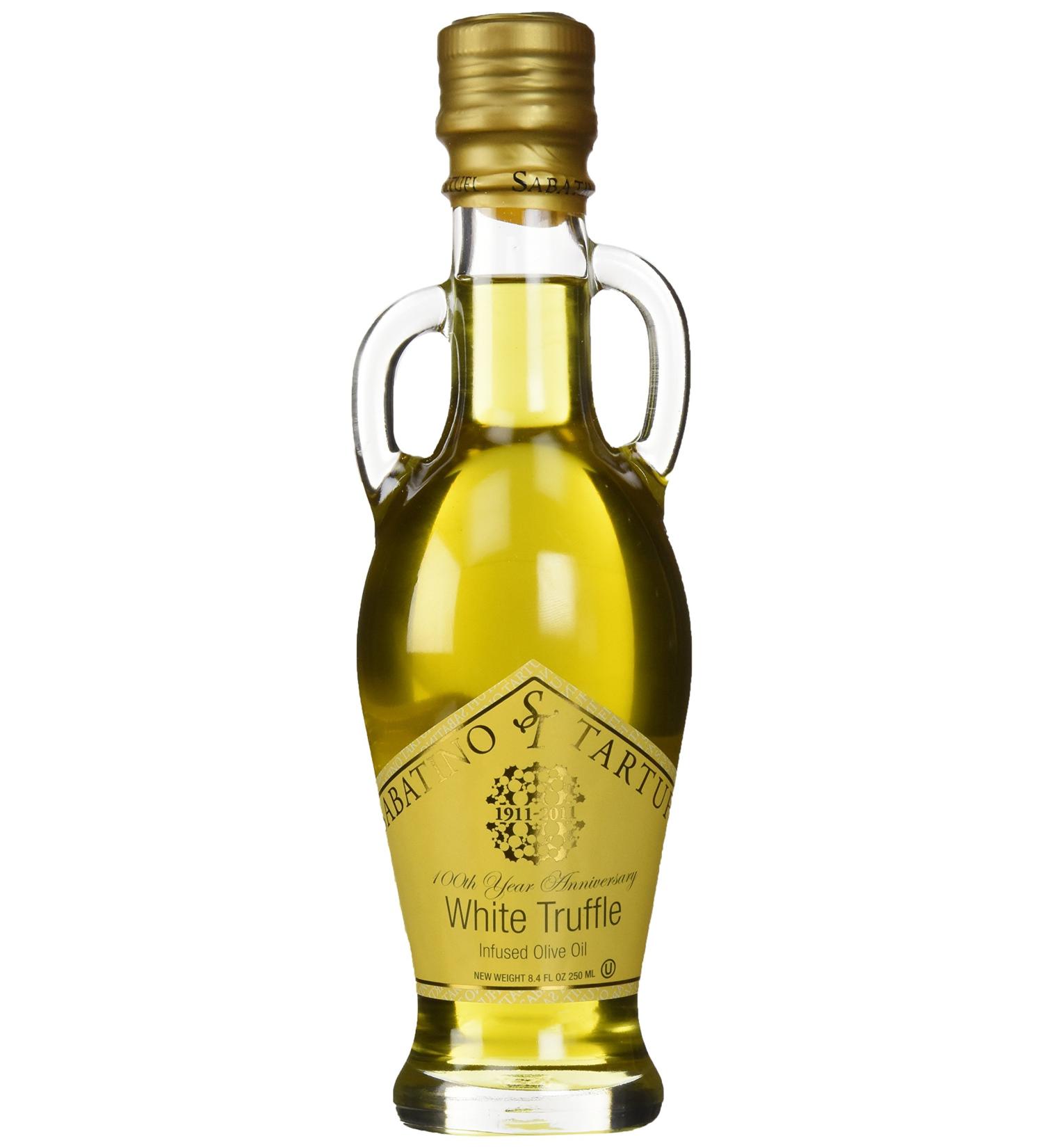 SABATINO TARTUFI White Truffle Oil 8.45 OZ - Premium Truffle Infused Oil for Gourmet Cooking - Buy Online on SooperMarket.com