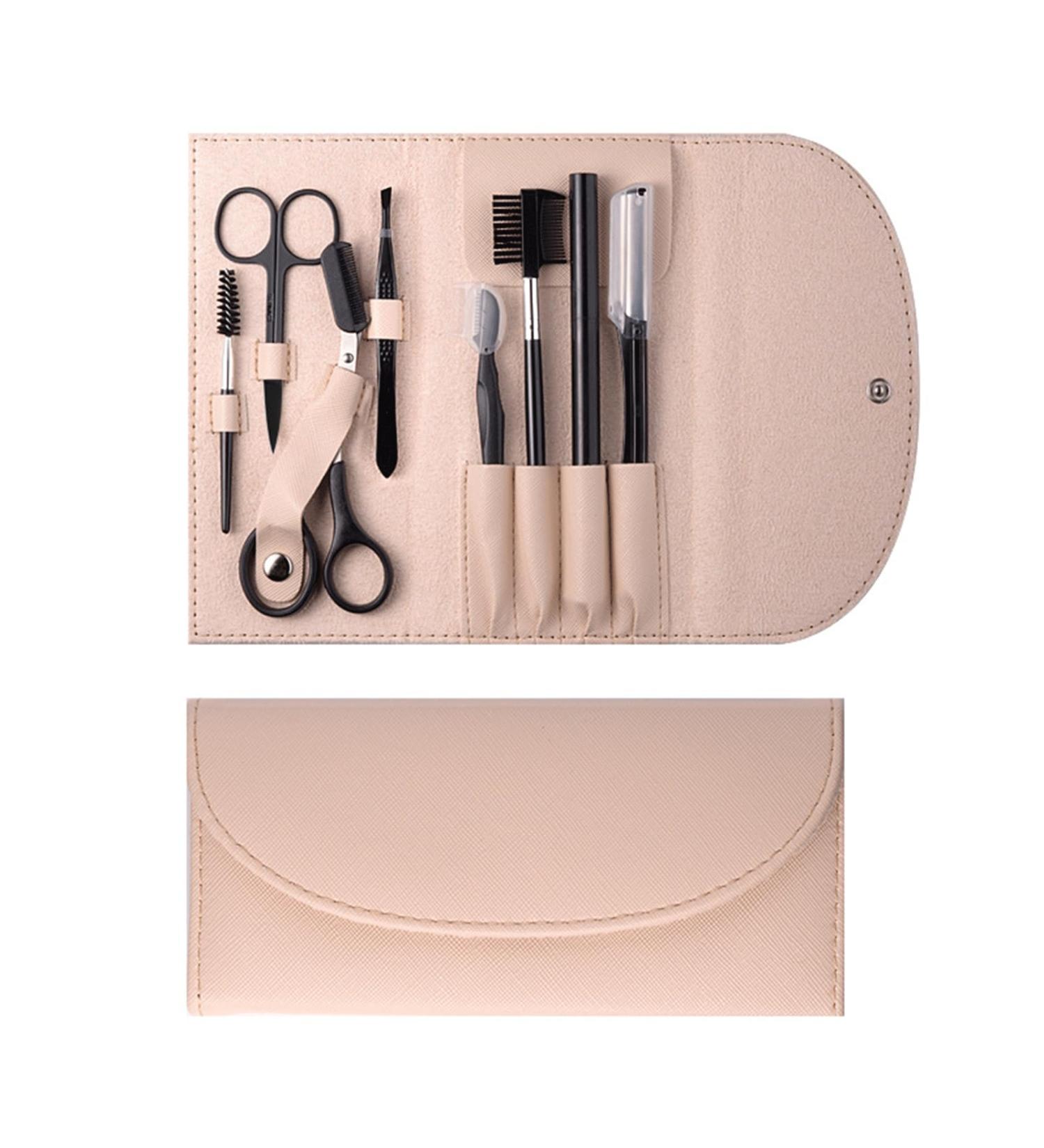 8 in 1 Eyebrow Trimmer Kit - Ultimate Eyebrow Grooming & Eyelash Tool Set for Women - Buy Online on SooperMarket.com