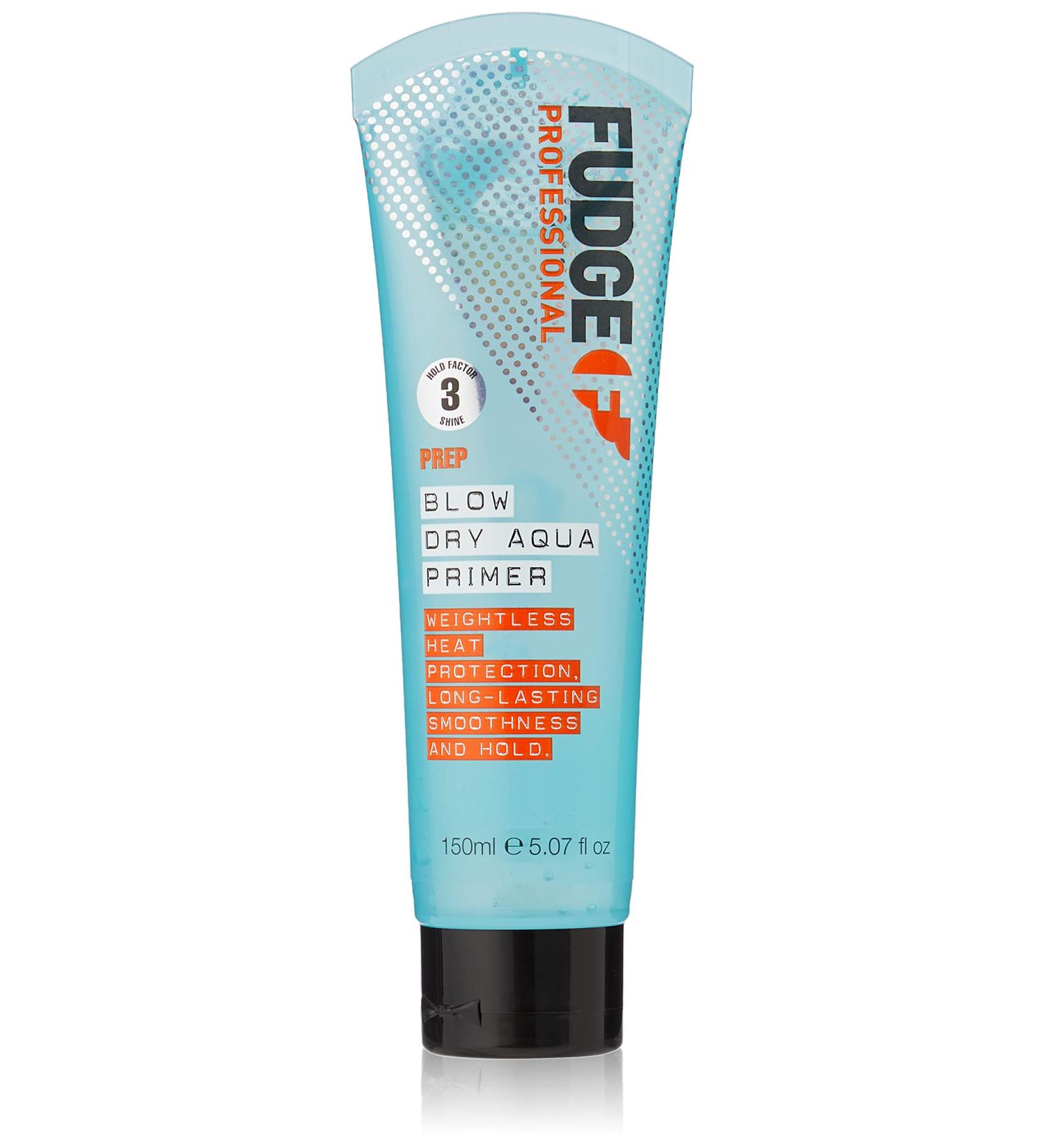 Fudge Professional Blow Dry Aqua Primer 150ml - Hyaluronic Acid Heat Protection for Volumizing - Buy Online on SooperMarket.com