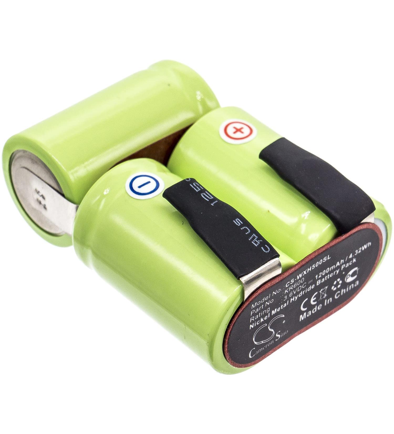 1200mAh Replacement Battery for Tondeo ECO XP ECO XP Profi (3.6V)