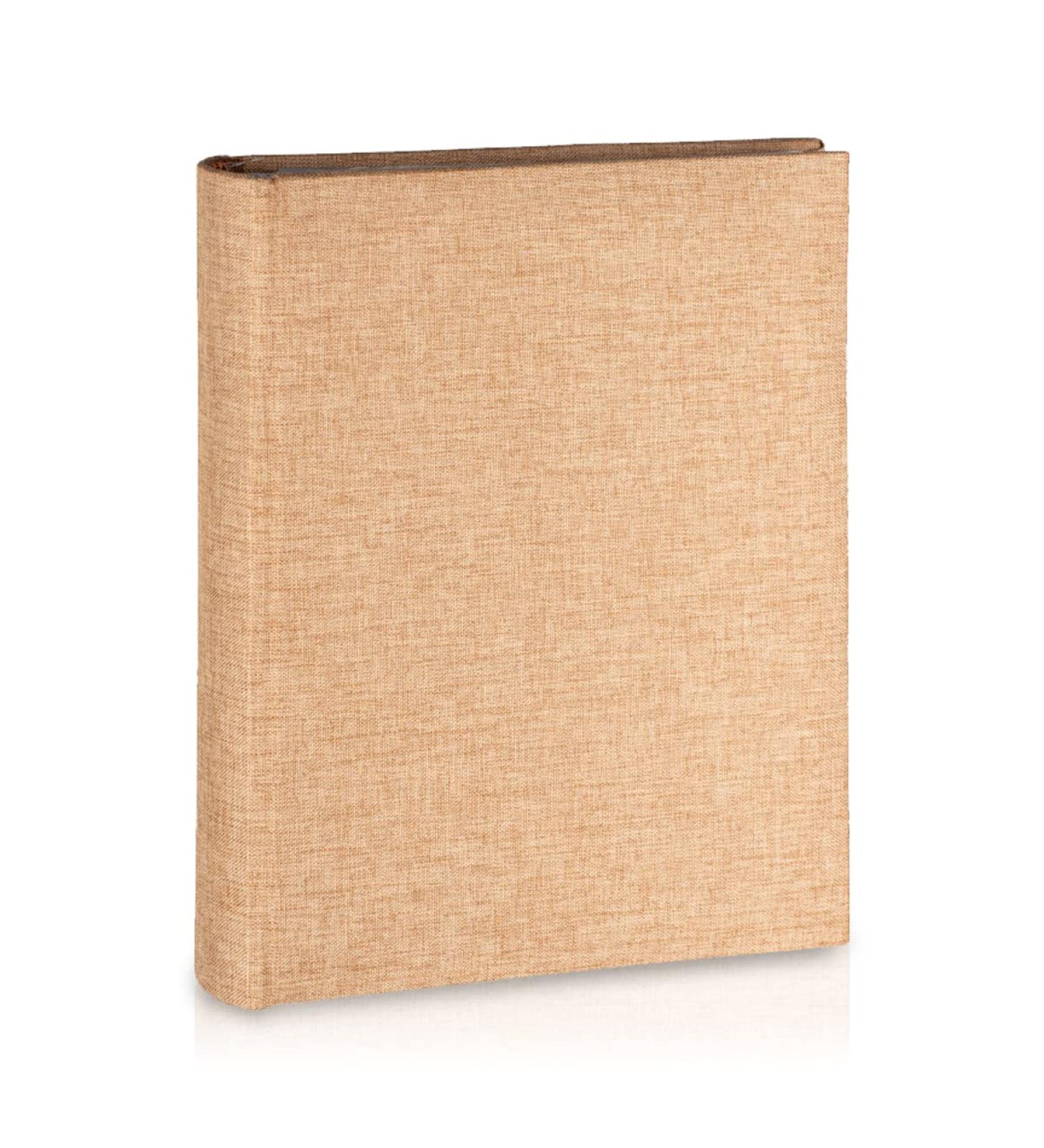 Linen Photo Album for 6x4 Photos | 200 Slip-in Pockets | Sturdy & Long Lasting | Book Bound Fotoalbum with Extra Space for Notes | Ideal Gift for Family & Friends - Buy Online on SooperMarket.com