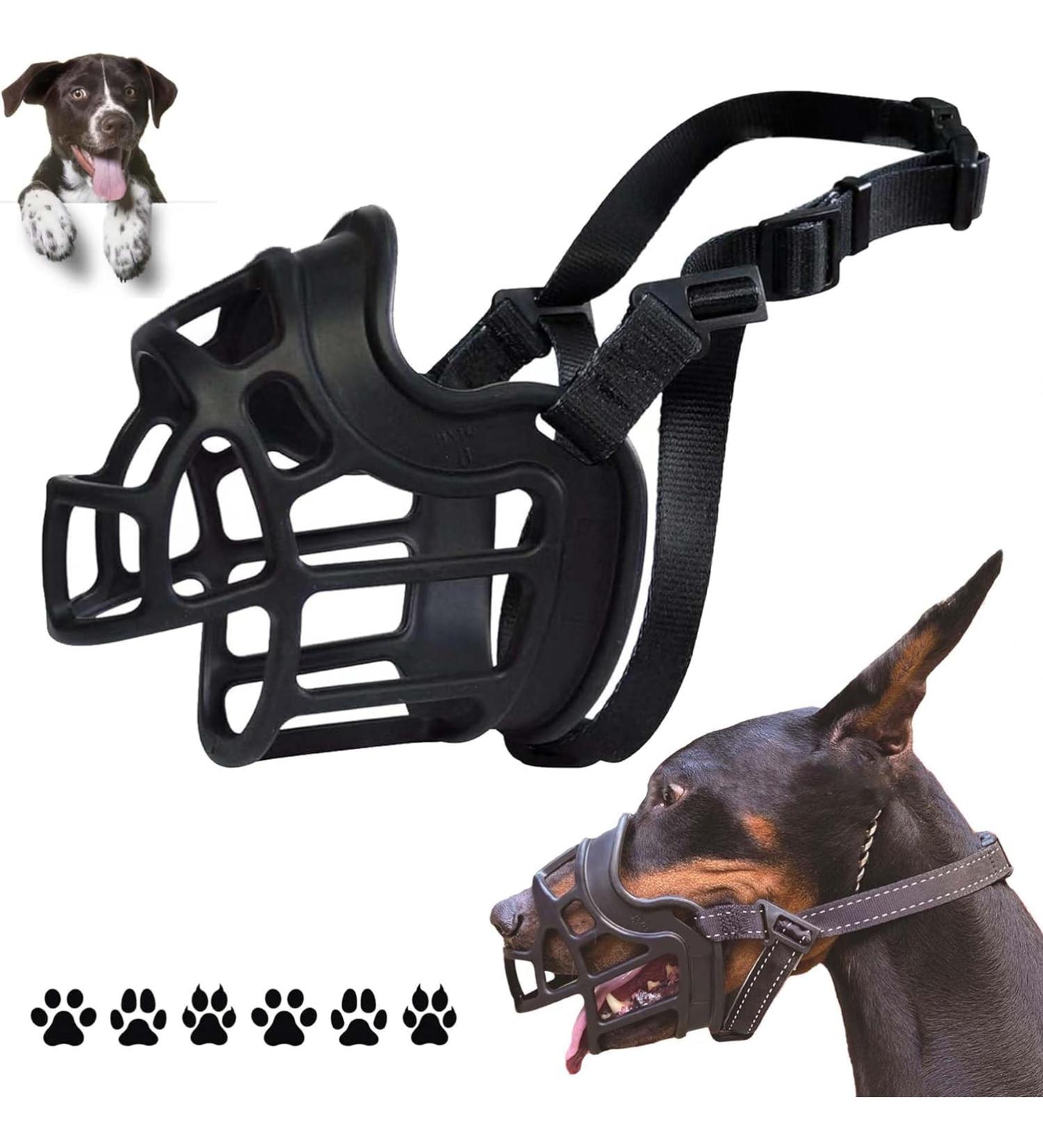 Buy Korb Muzzle for Dogs - Breathable Silicone Basket Adjustable & Anti-Bark XL Size - Buy Online on SooperMarket.com