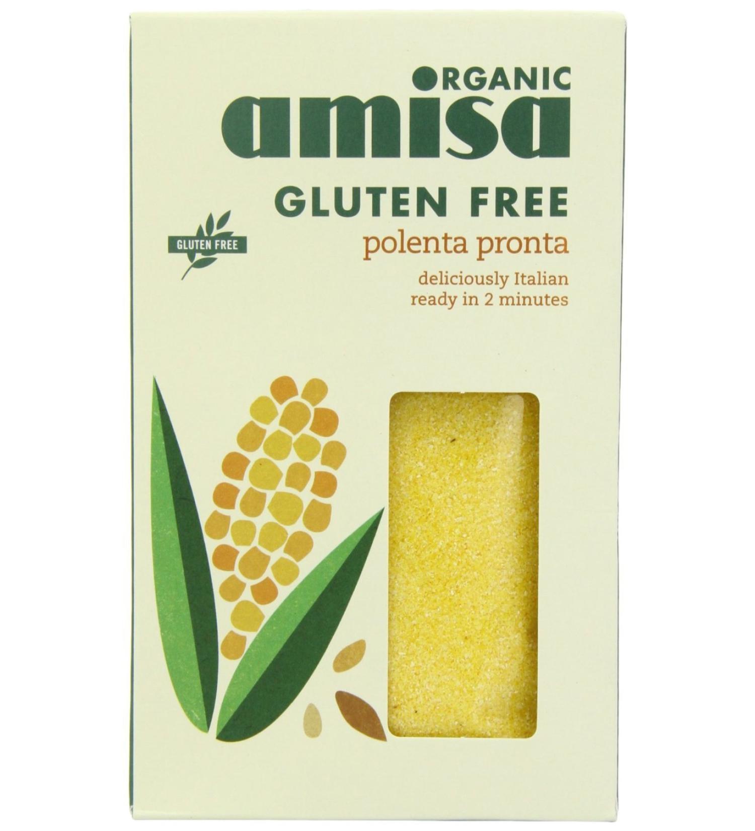 Amisa Org Polenta Pronta 375g - Buy Online on SooperMarket.com