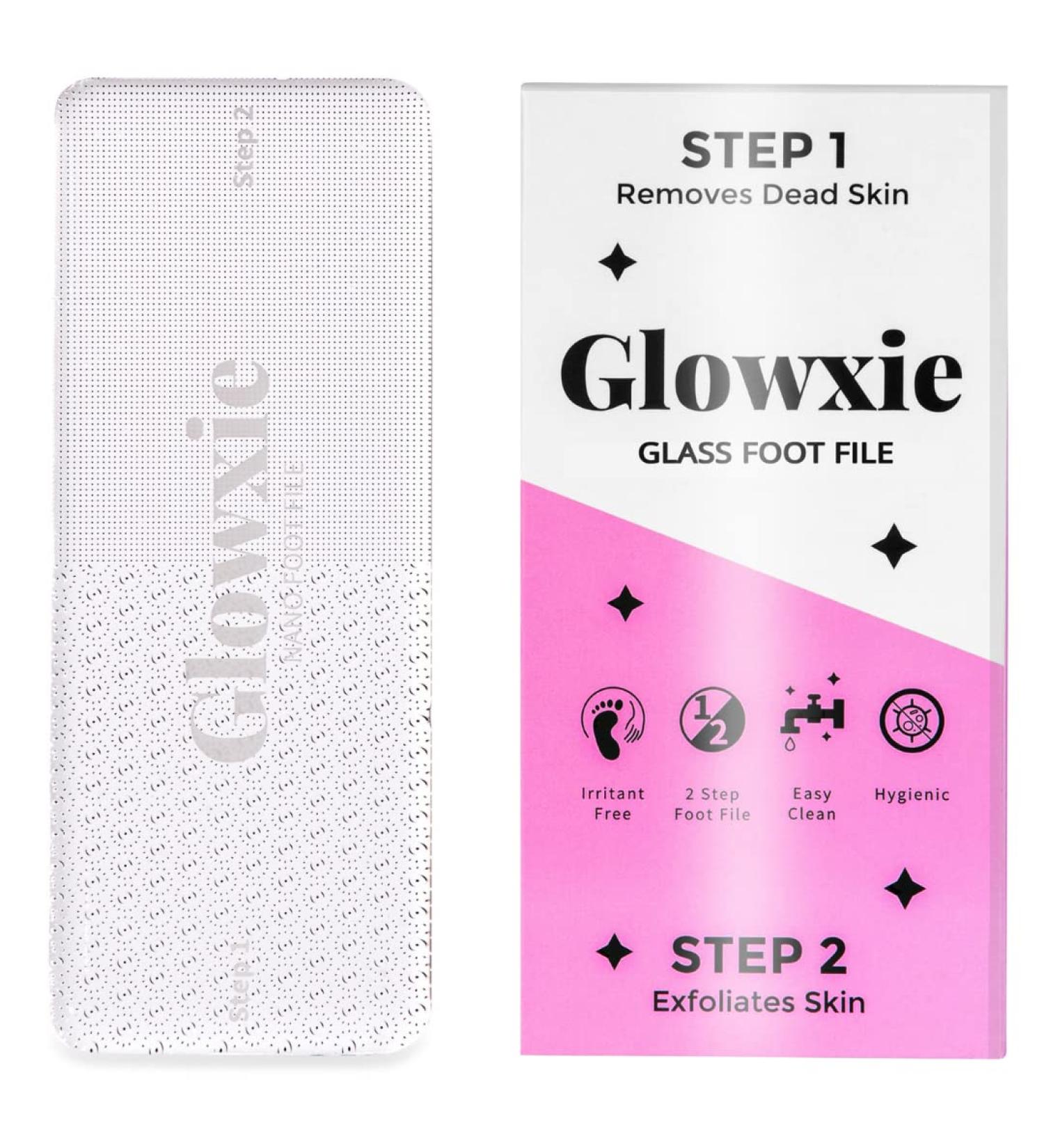 Hypoallergenic Glass Foot File - Dead Skin & Callus Remover | Gentle Exfoliation for Wet or Dry Skin - Buy Online on SooperMarket.com